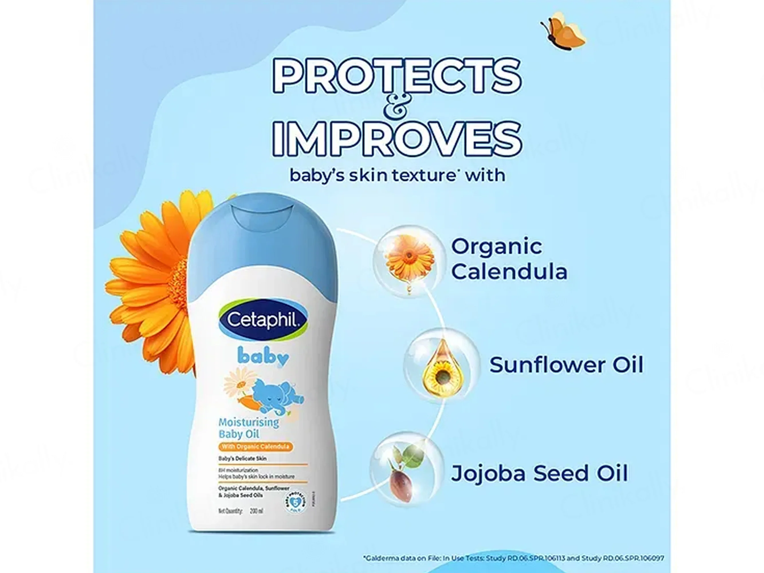Cetaphil Baby Moisturising Oil With Organic Calendula - Image 4
