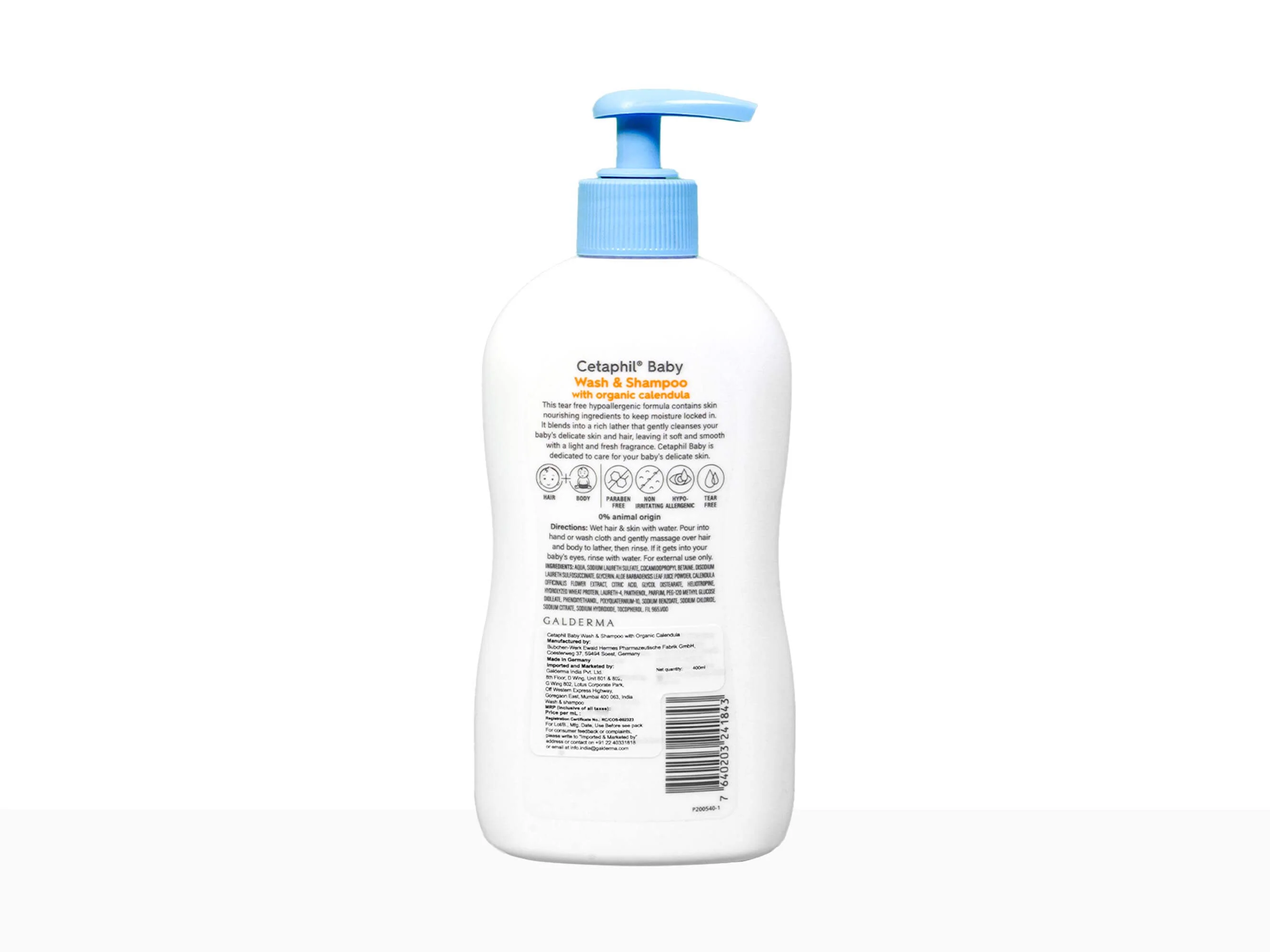 Cetaphil Baby Wash & Shampoo with Organic Calendula - Image 3