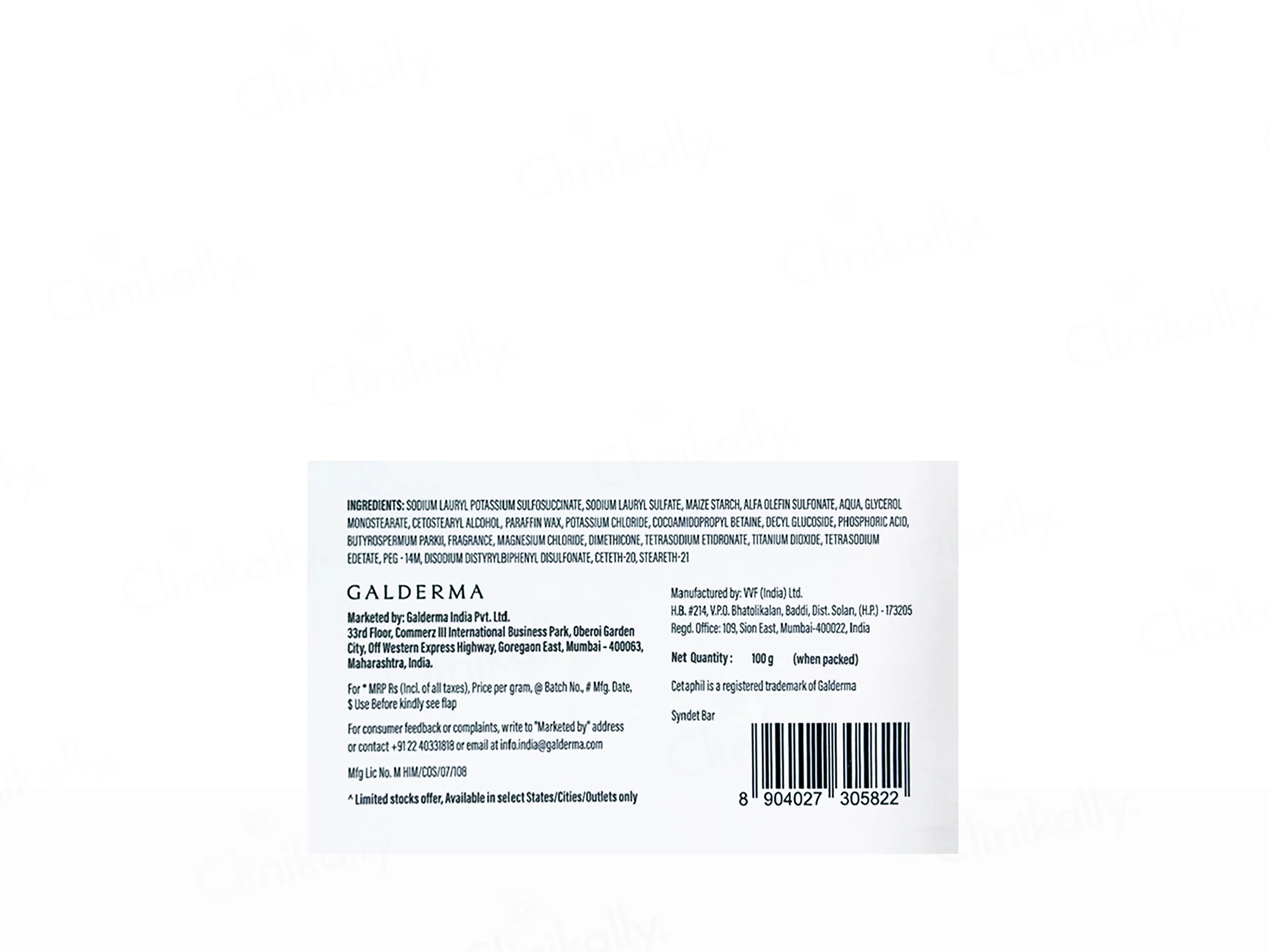Cetaphil Cleansing & Moisturising Syndet Bar - Image 6