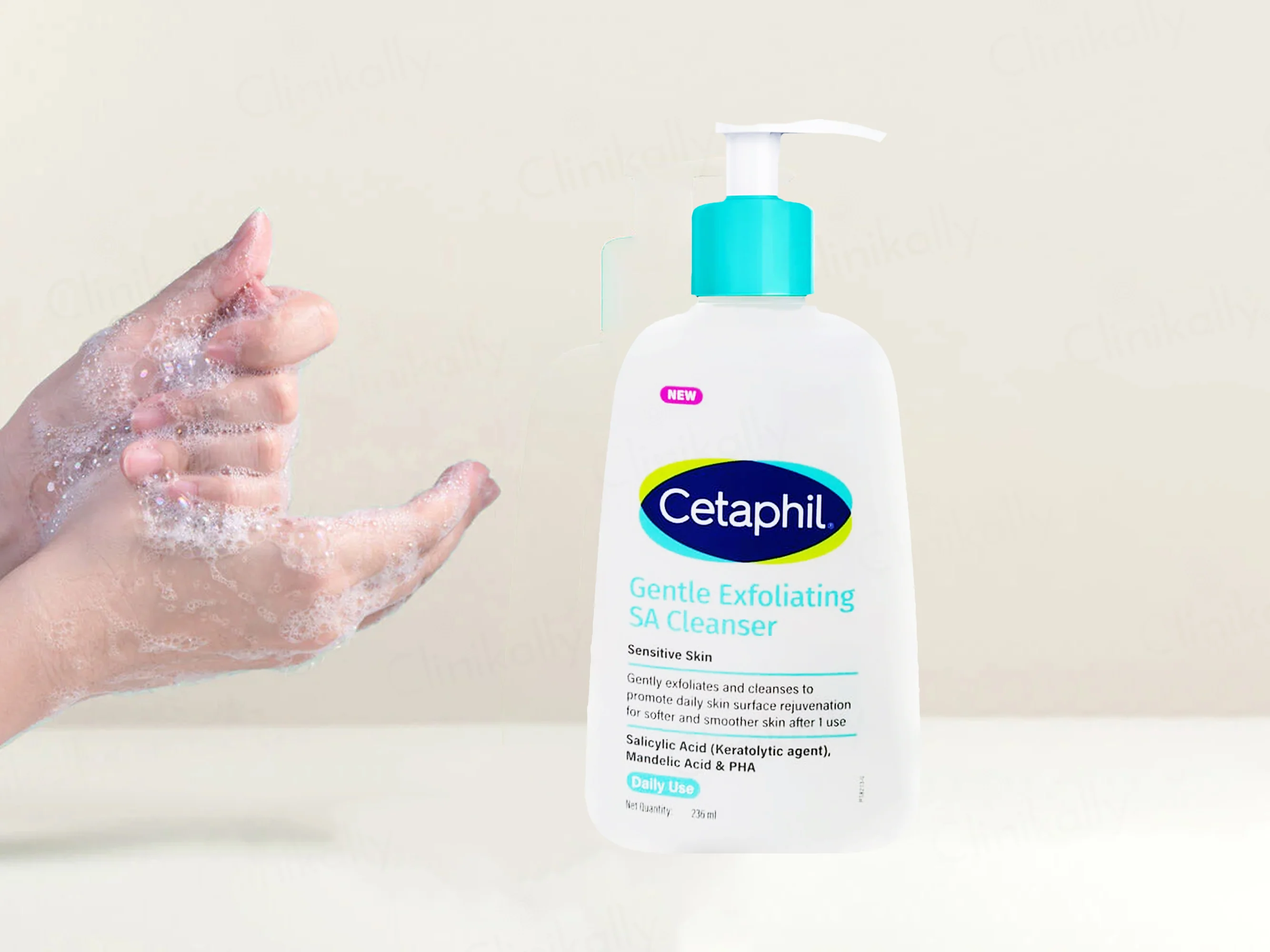 Cetaphil Gentle Exfoliating SA Cleanser For Sensitive Skin - Image 2