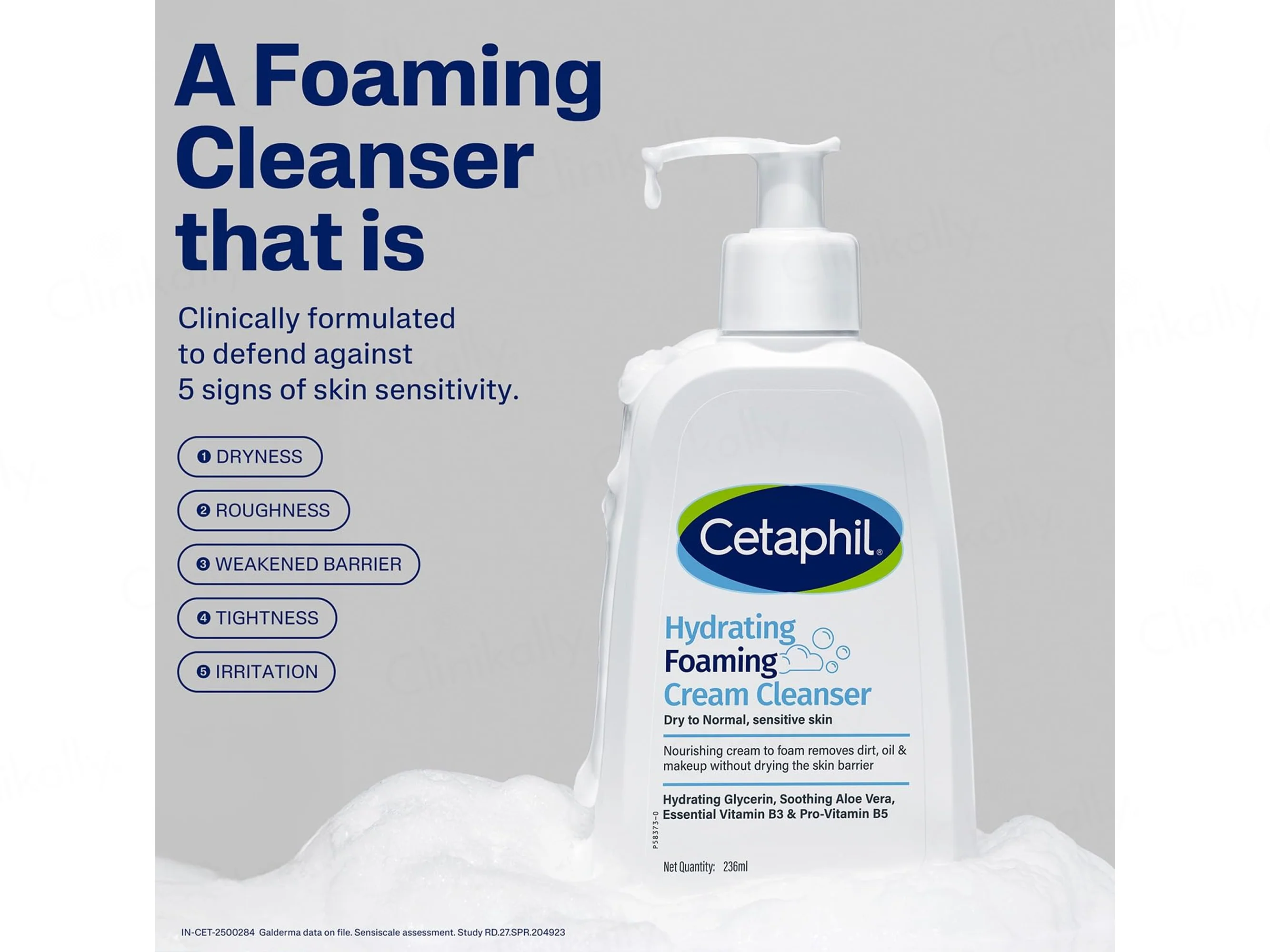 Cetaphil Hydrating Foaming Cream Cleanser - Image 6