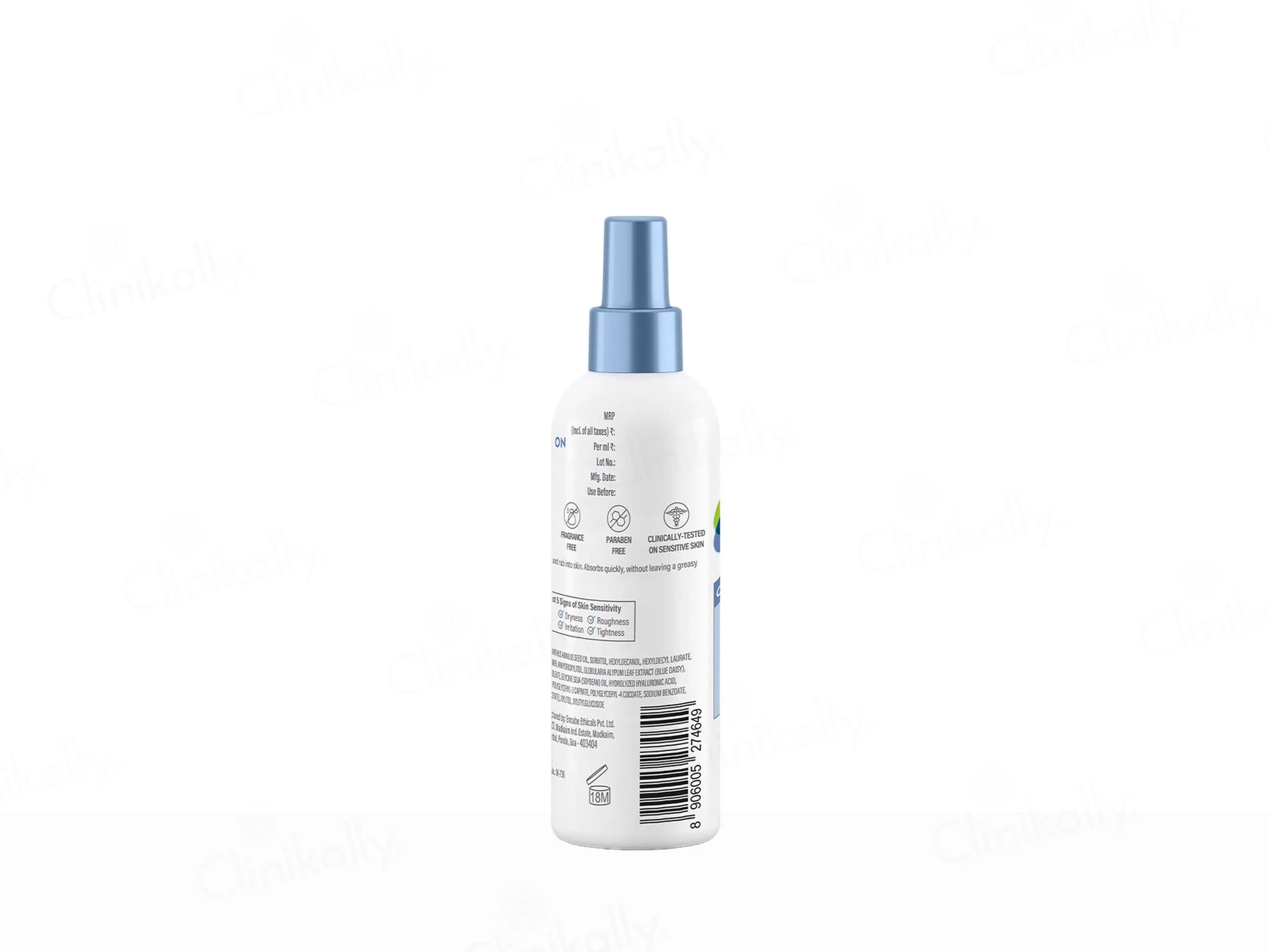 Cetaphil Optimal Hydration Body Spray Moisturizer - Image 2