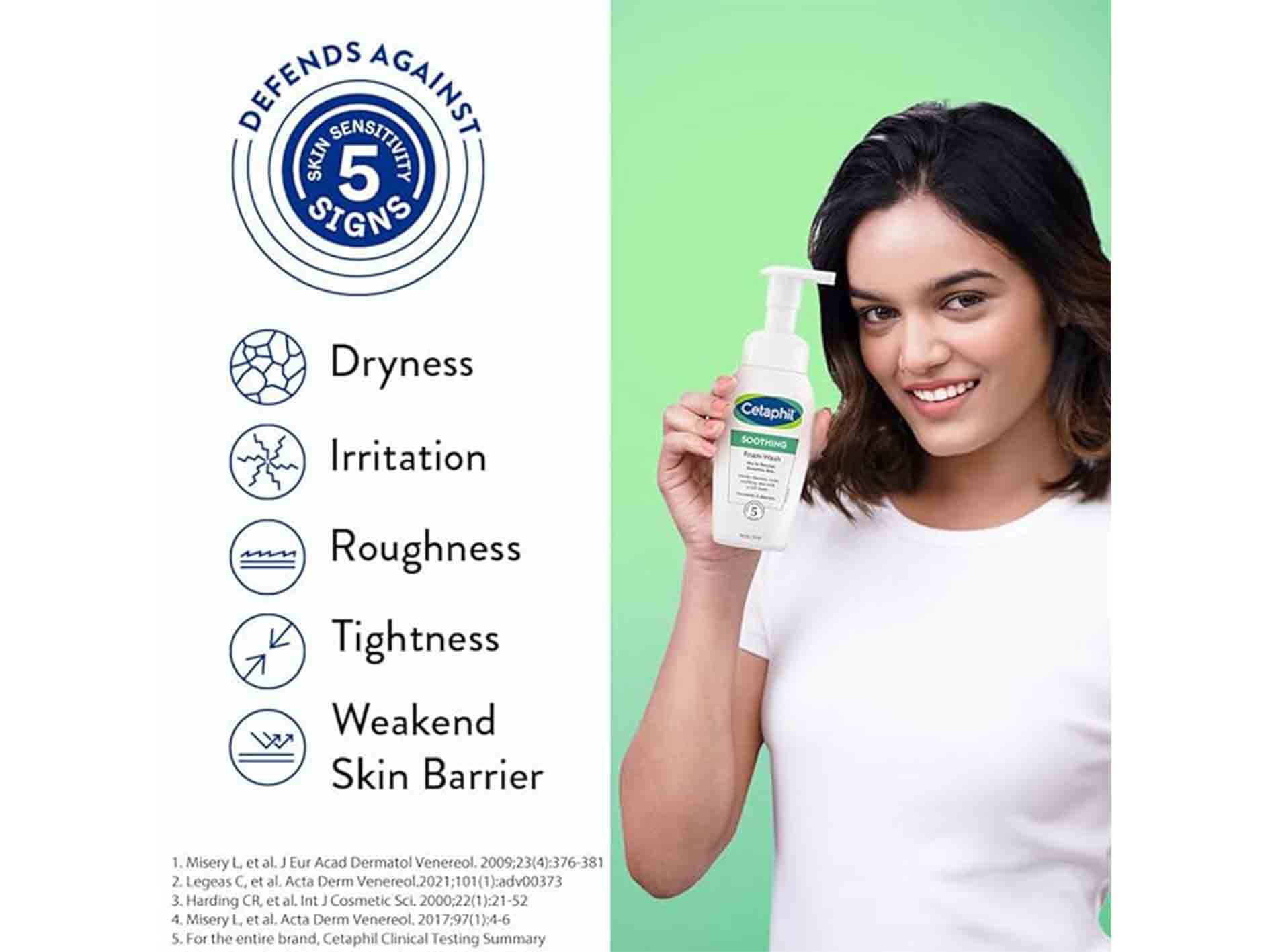 Cetaphil Soothing Foam Wash - Image 6