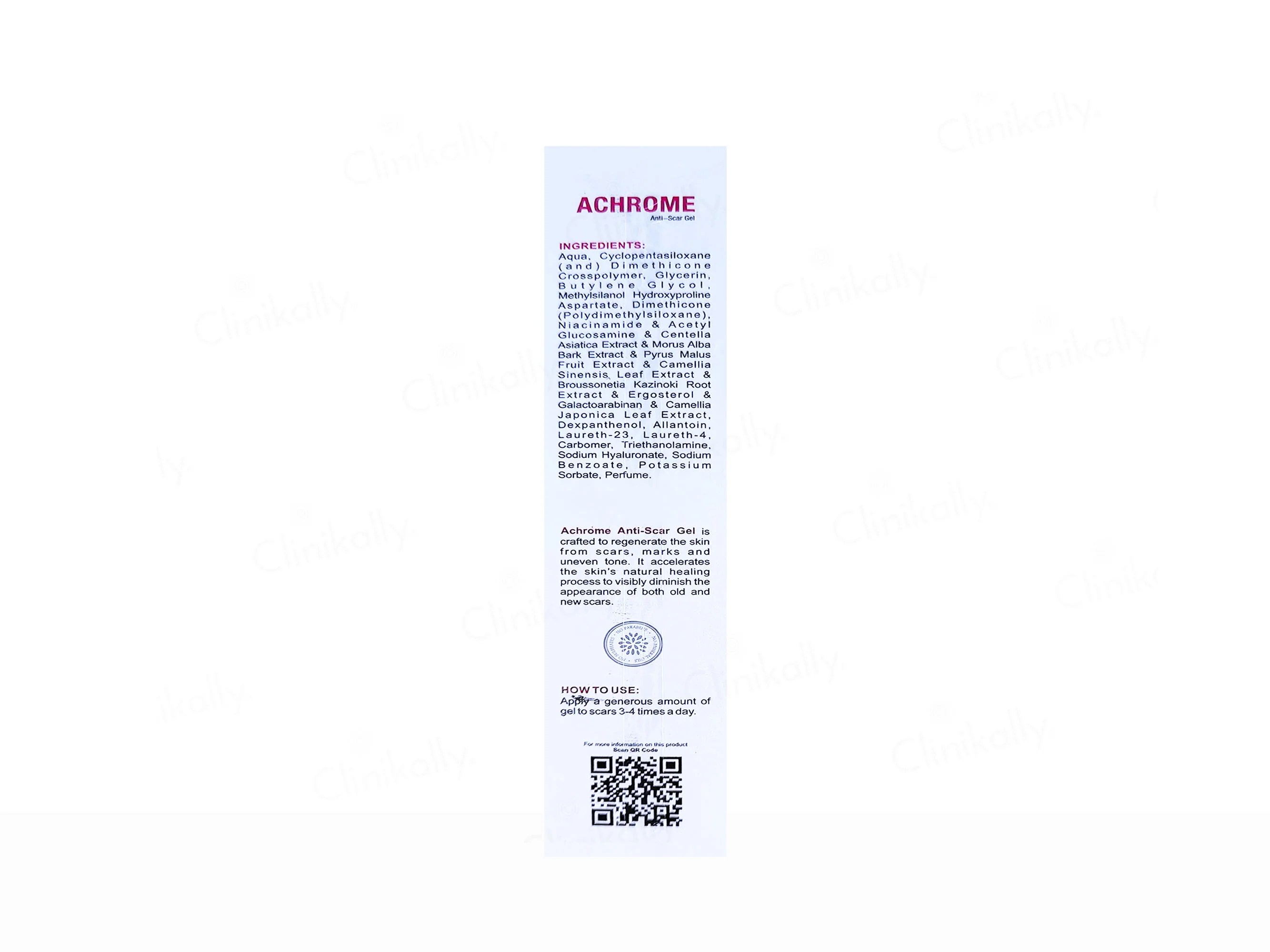 Ceuticoz Achrome Anti-Scar Gel - Image 2