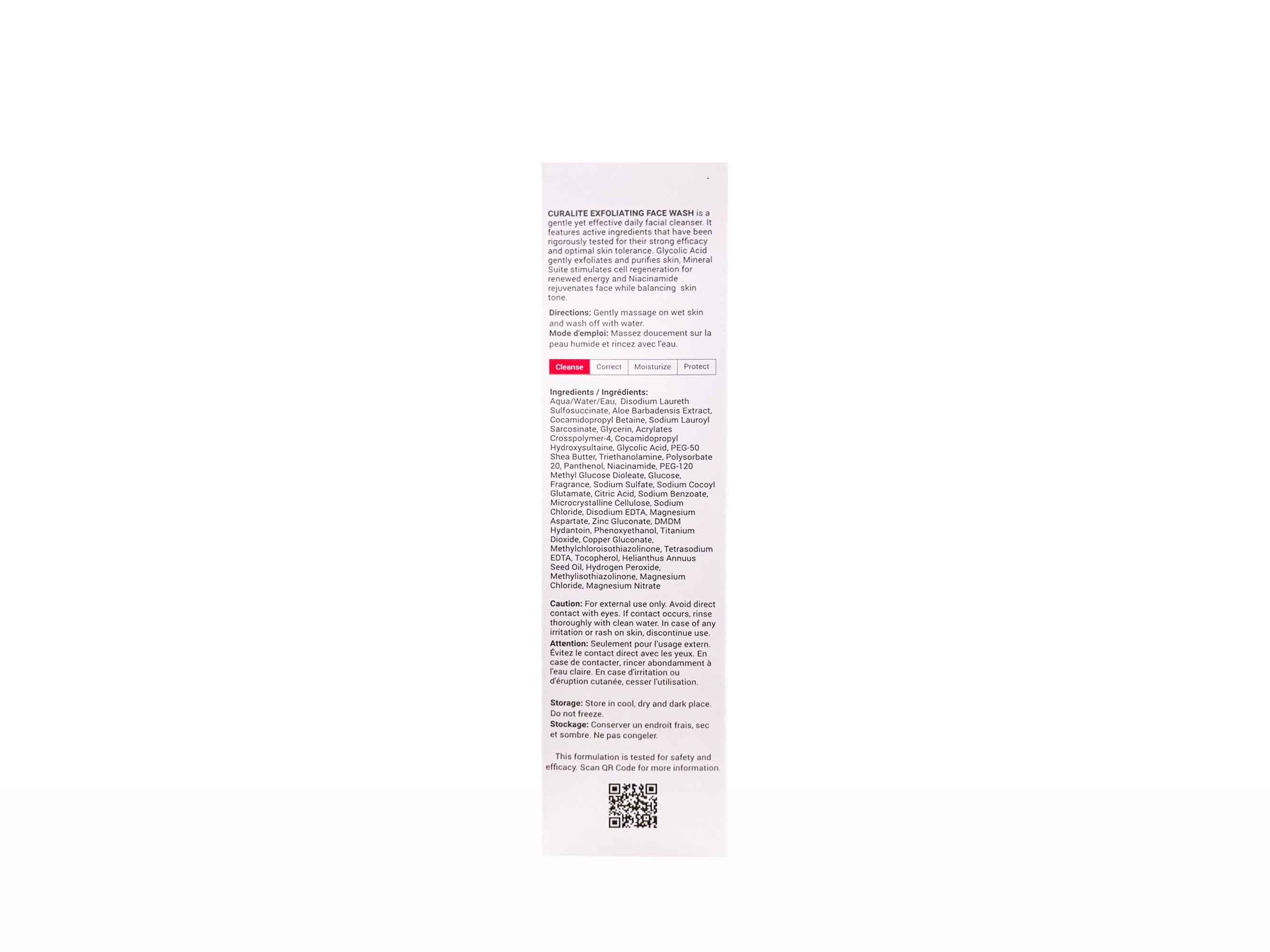 Ceuticoz Curalite Exfoliating Face Wash - Image 3