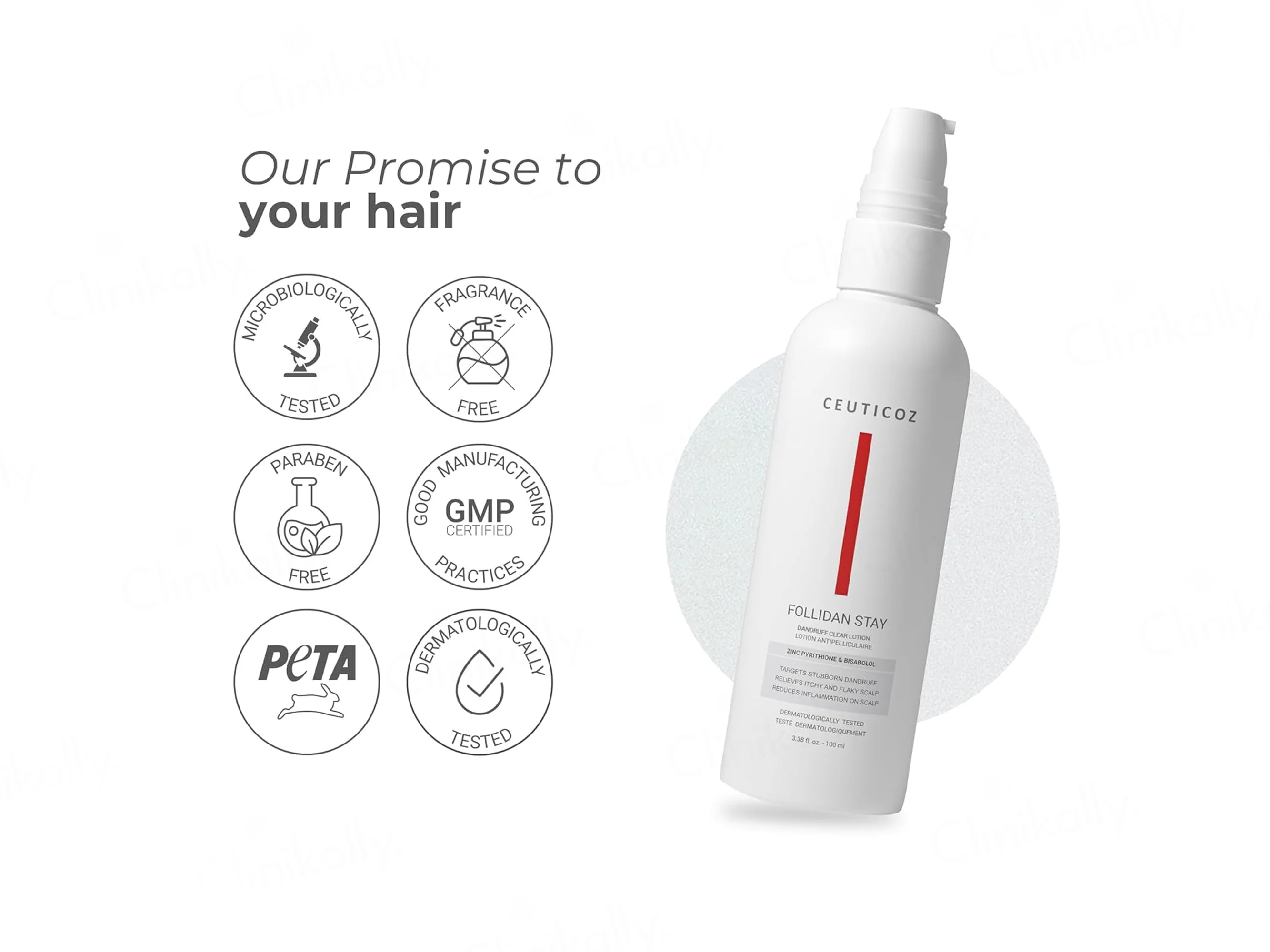 Ceuticoz Follidan Stay Anti Dandruff Lotion - Image 4