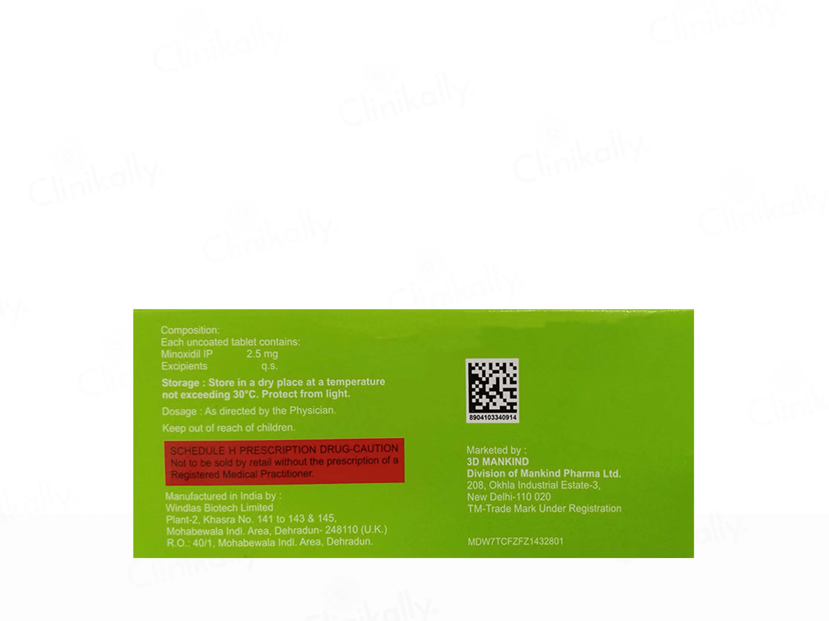 Chekfall 2.5mg Tablet - Image 2
