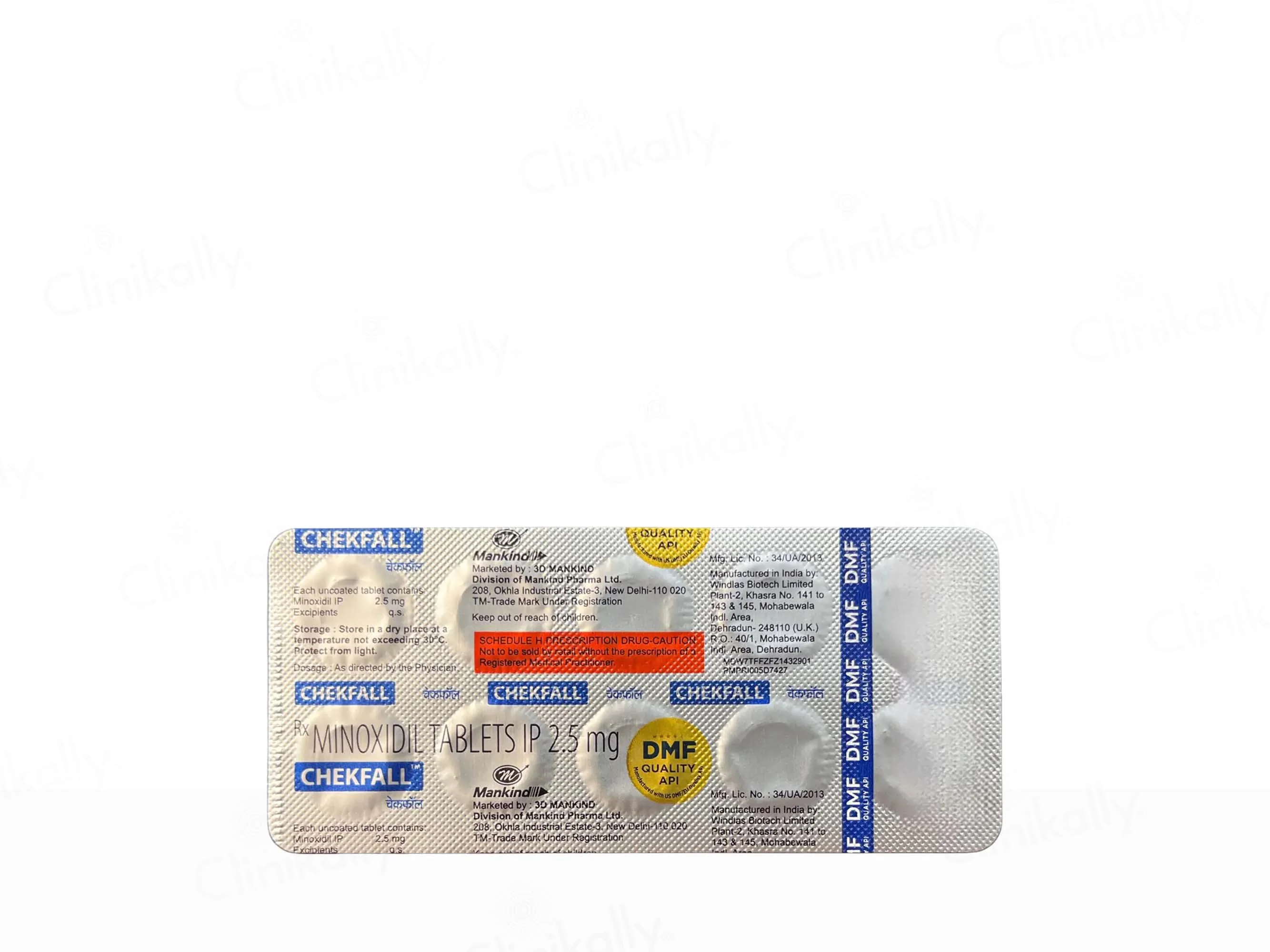 Chekfall 2.5mg Tablet - Image 3