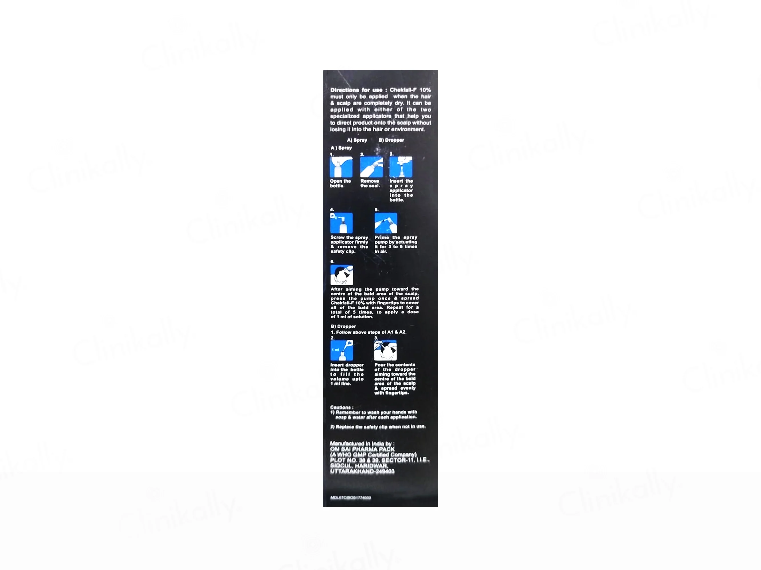 Chekfall-F 10% Topical Solution - Image 3