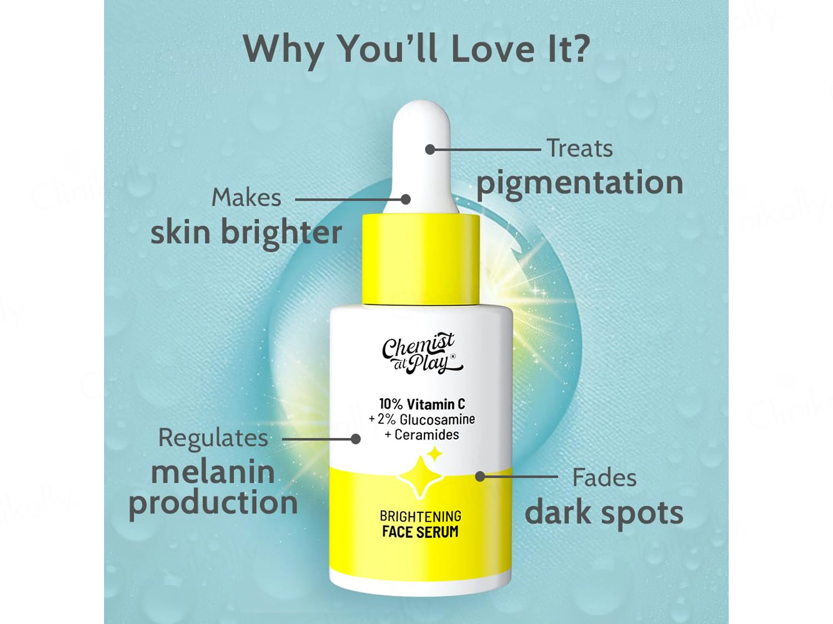 Chemist At Play 10% Vitamin C Brightening Face Serum - Image 4