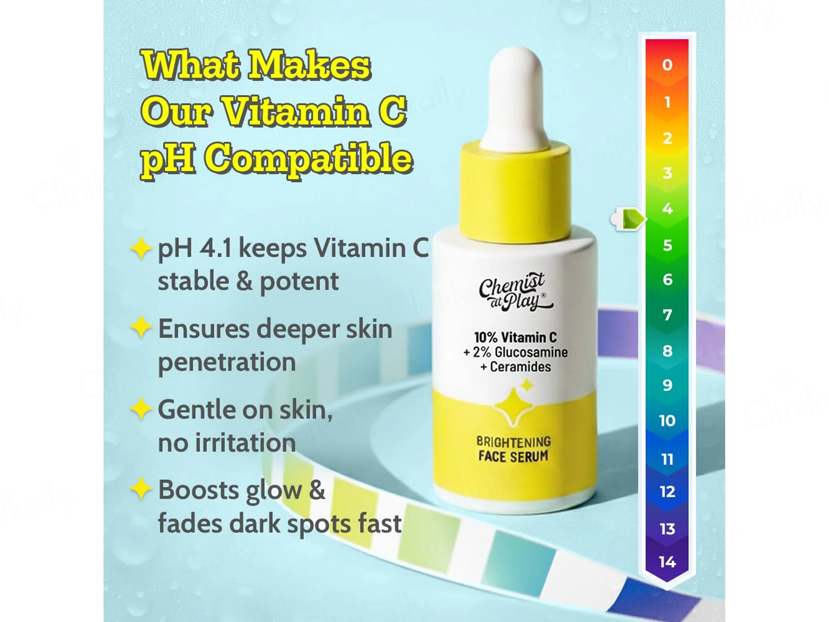 Chemist At Play 10% Vitamin C Brightening Face Serum - Image 8