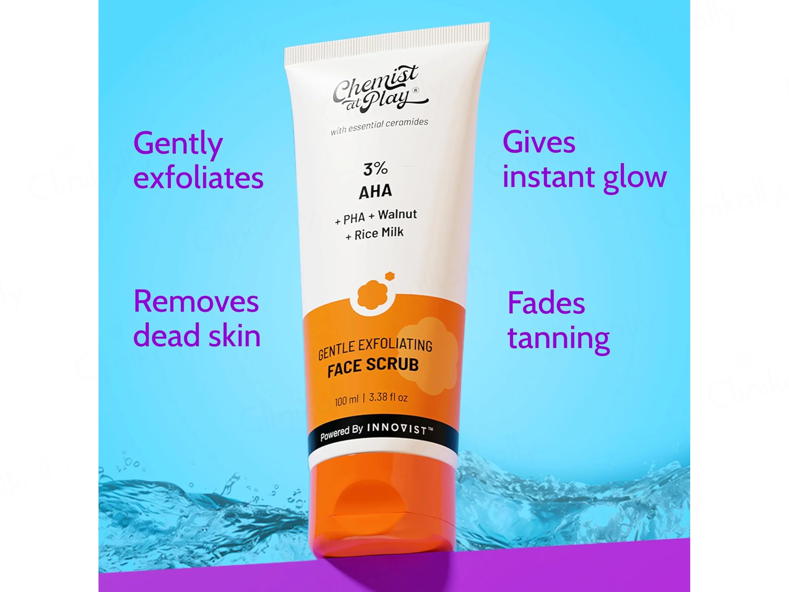 Chemist At Play 3% AHA Gentle Exfoliating Face Scrub - Image 4