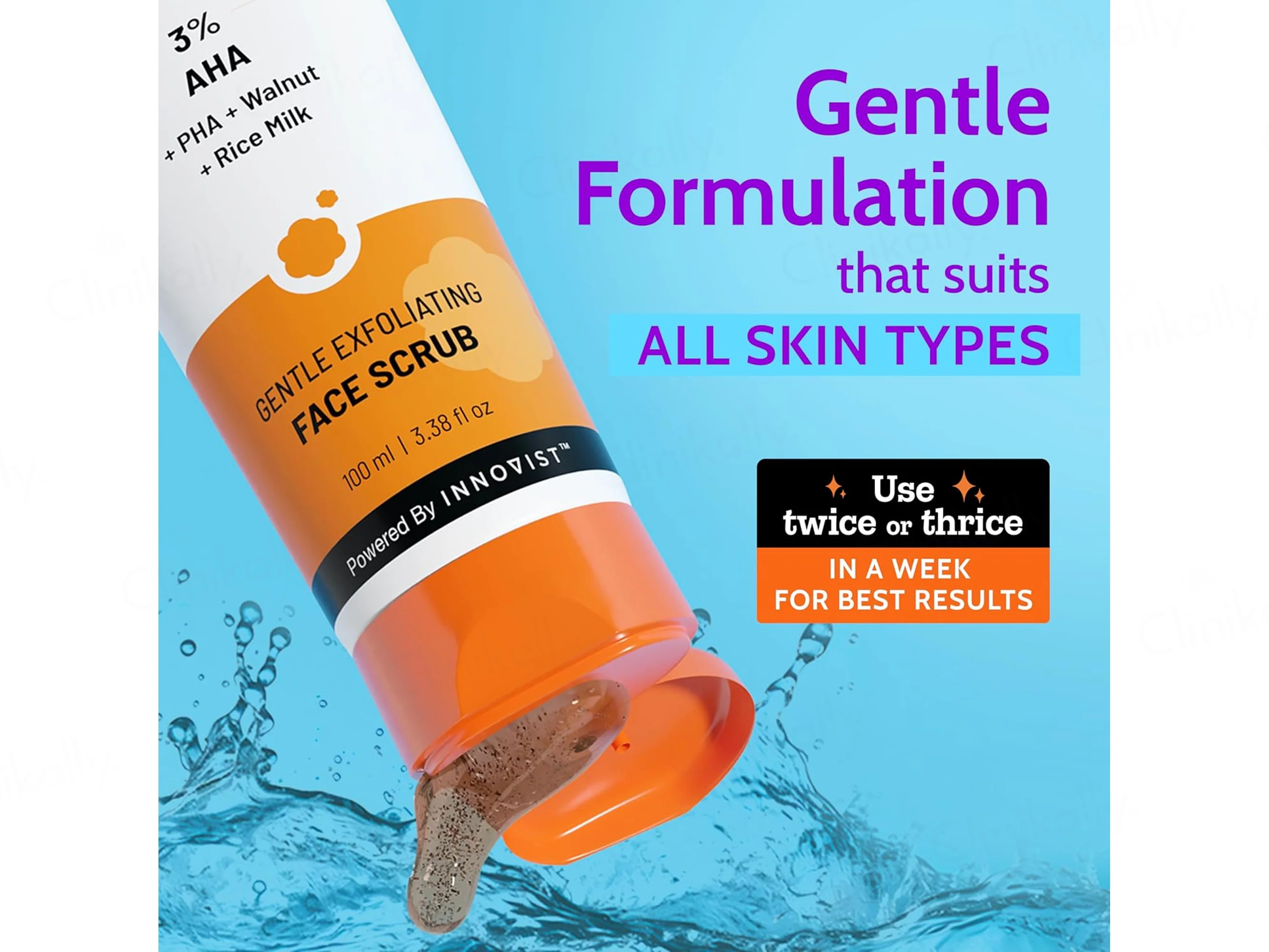 Chemist At Play 3% AHA Gentle Exfoliating Face Scrub - Image 5