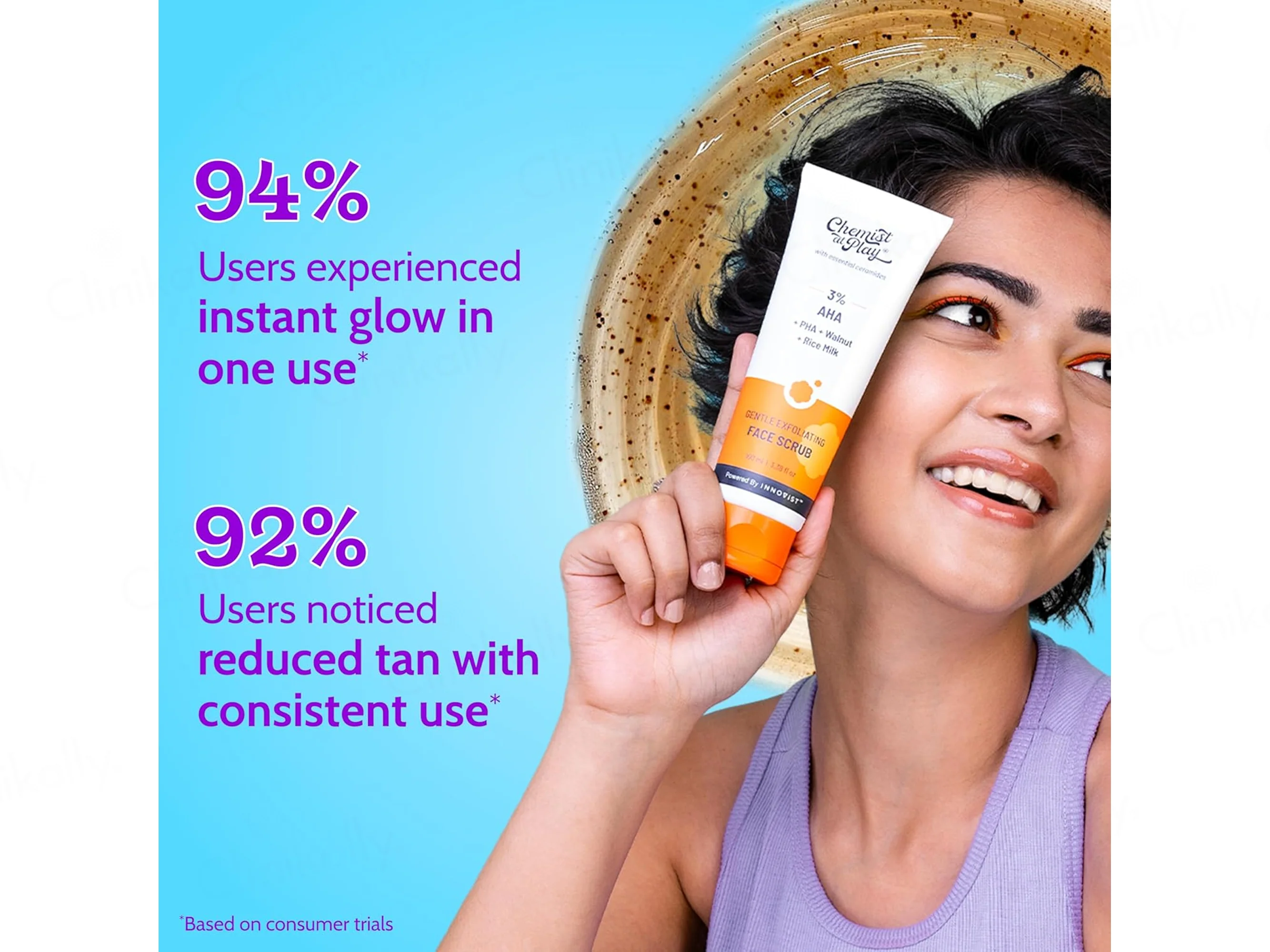 Chemist At Play 3% AHA Gentle Exfoliating Face Scrub - Image 8