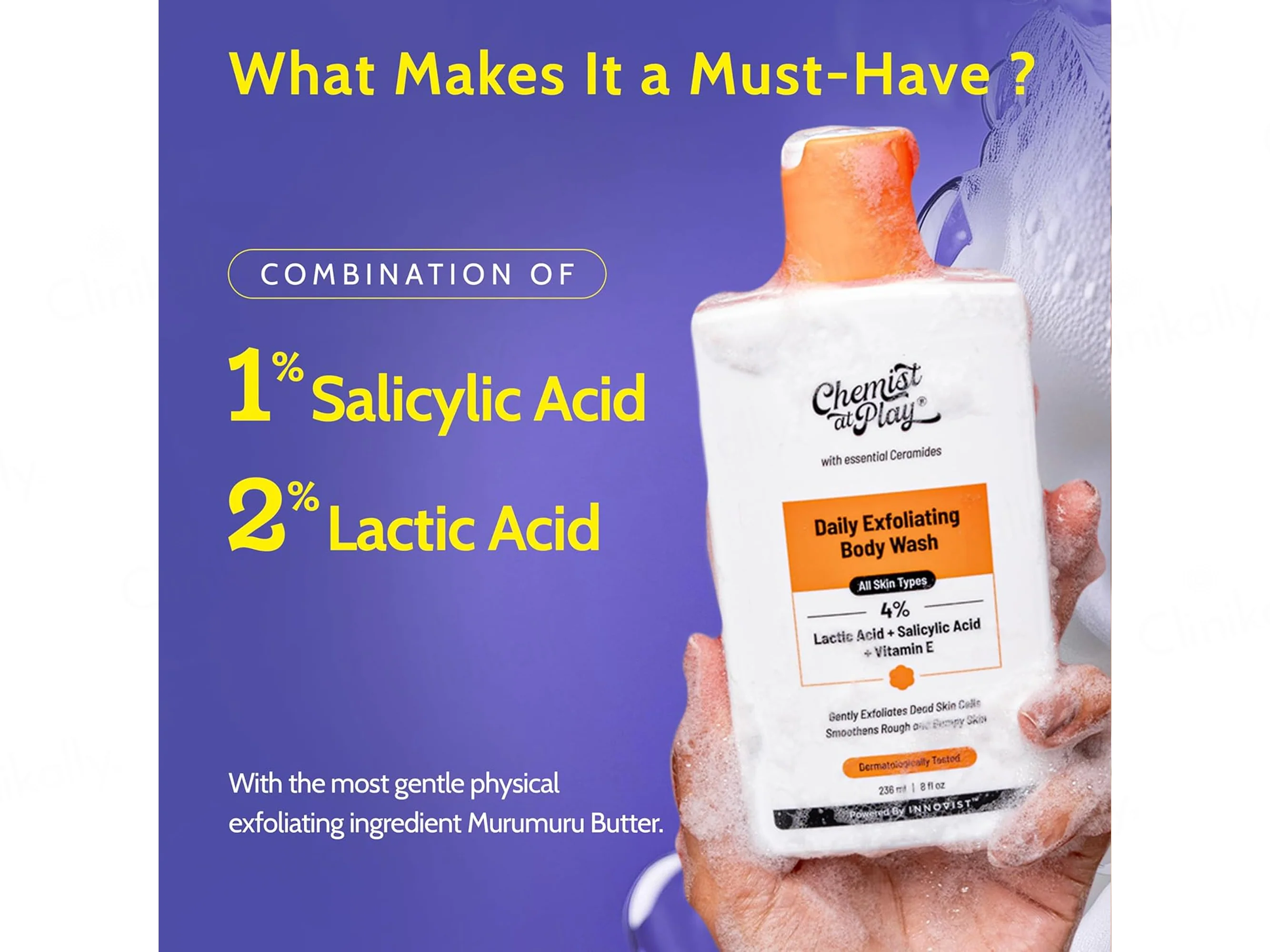 Chemist At Play 4% Daily Exfoliating Body Wash - Image 4