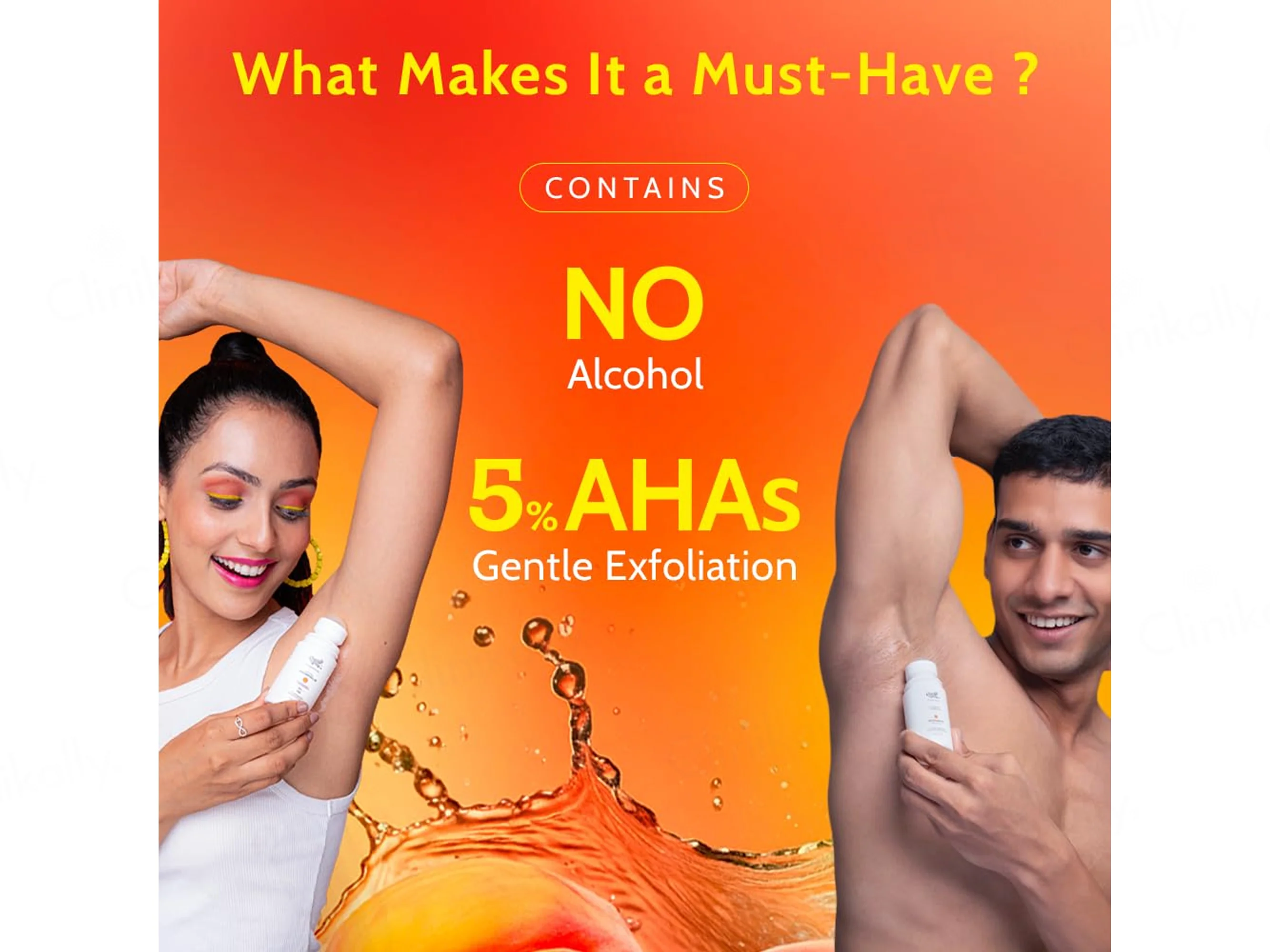 Chemist At Play 5% AHAs + Vitamin C Underarm Roll On - Image 4