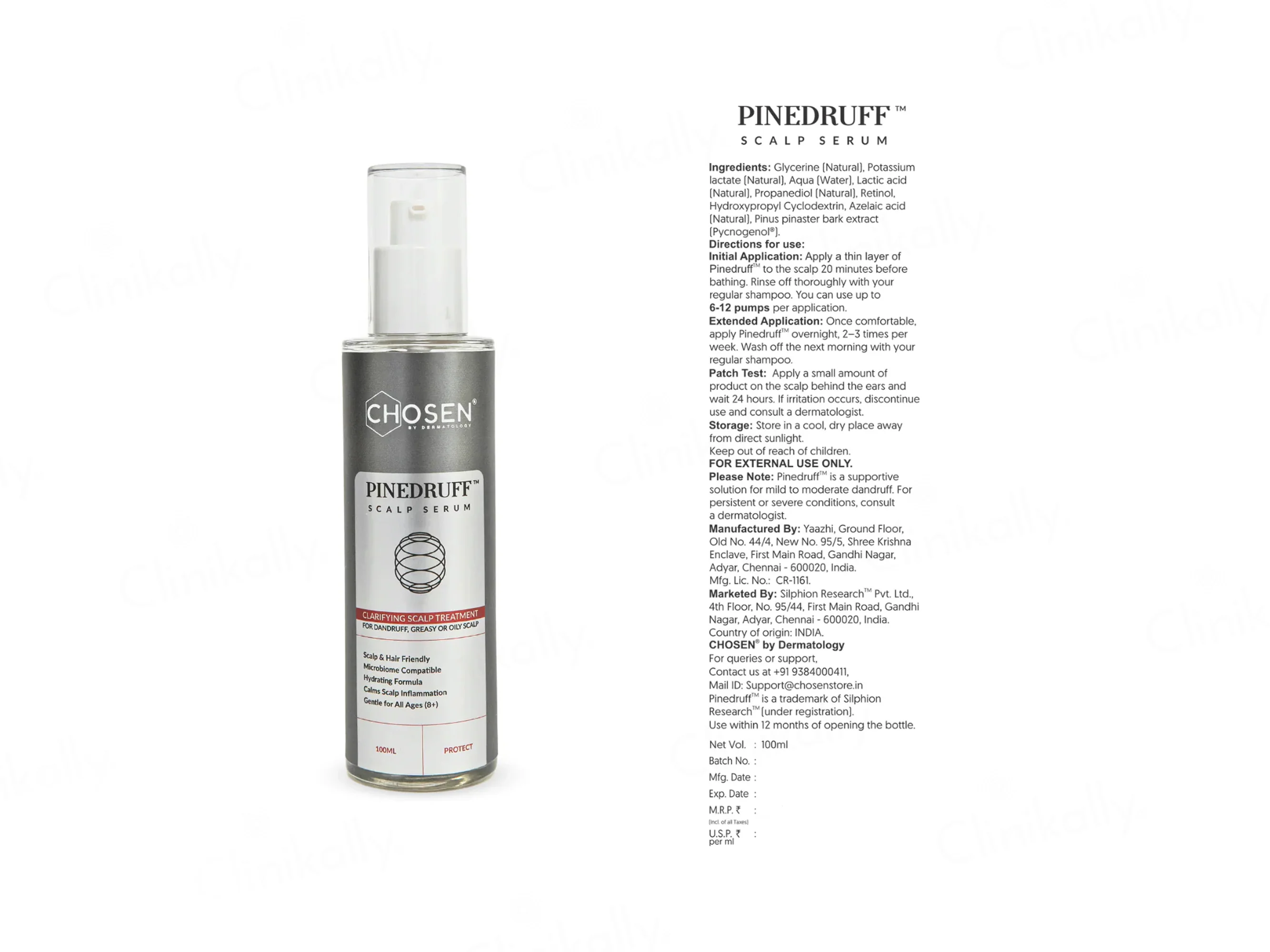 Chosen Pinedruff Clarifying Scalp Treatment Serum - Image 5