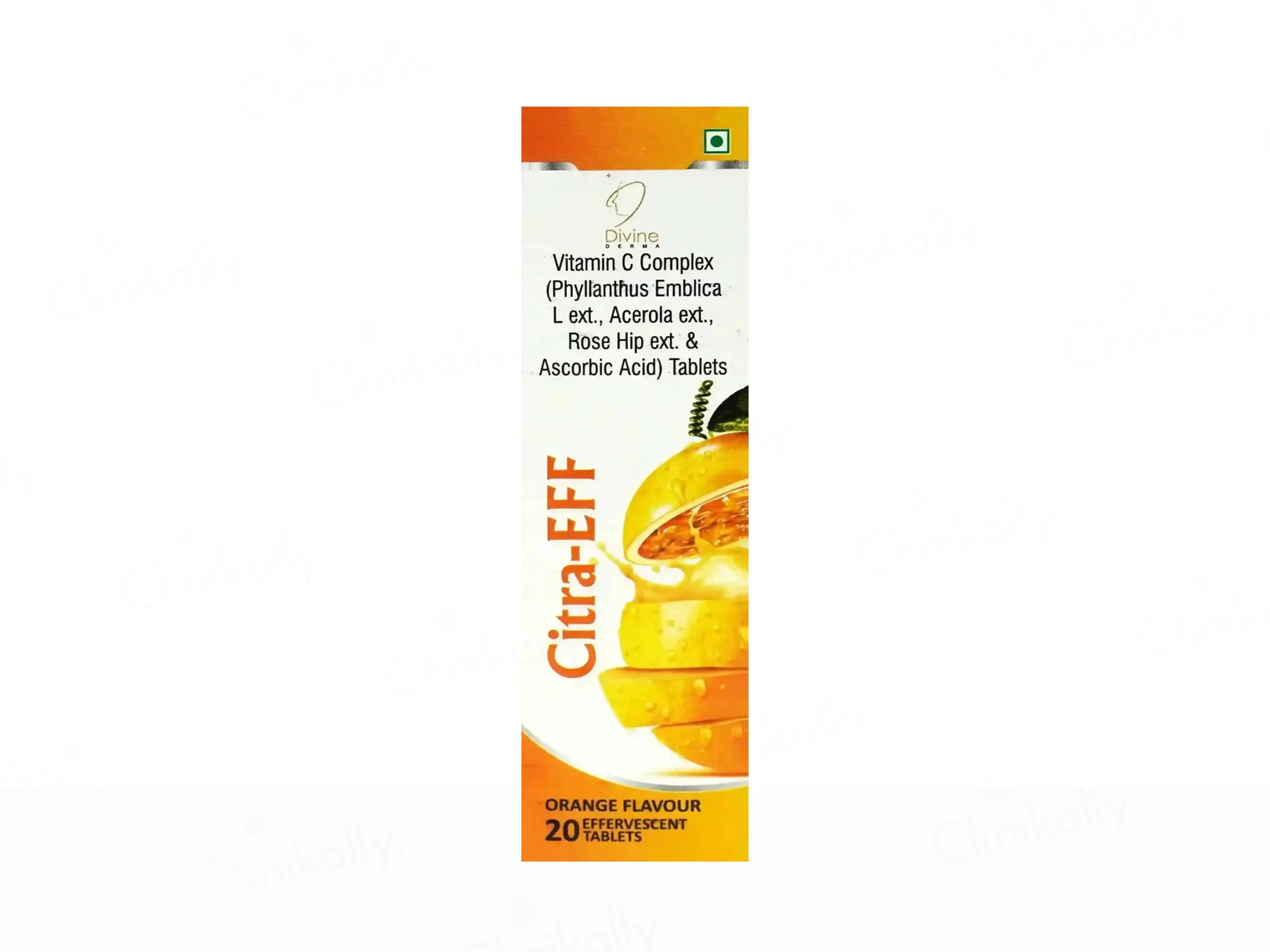 Citra-Eff Vitamin C Effervescent Tablet - Orange Flavour - Image 2