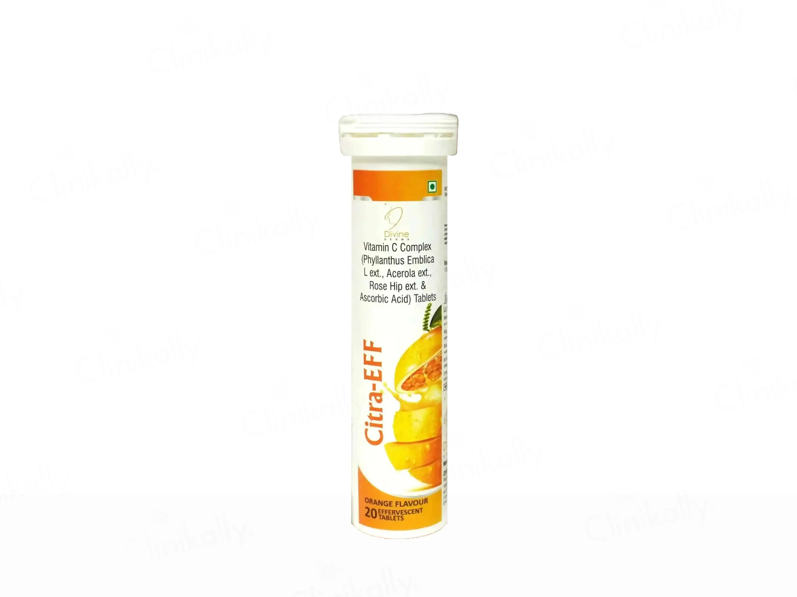 Citra-Eff Vitamin C Effervescent Tablet - Orange Flavour - Image 3