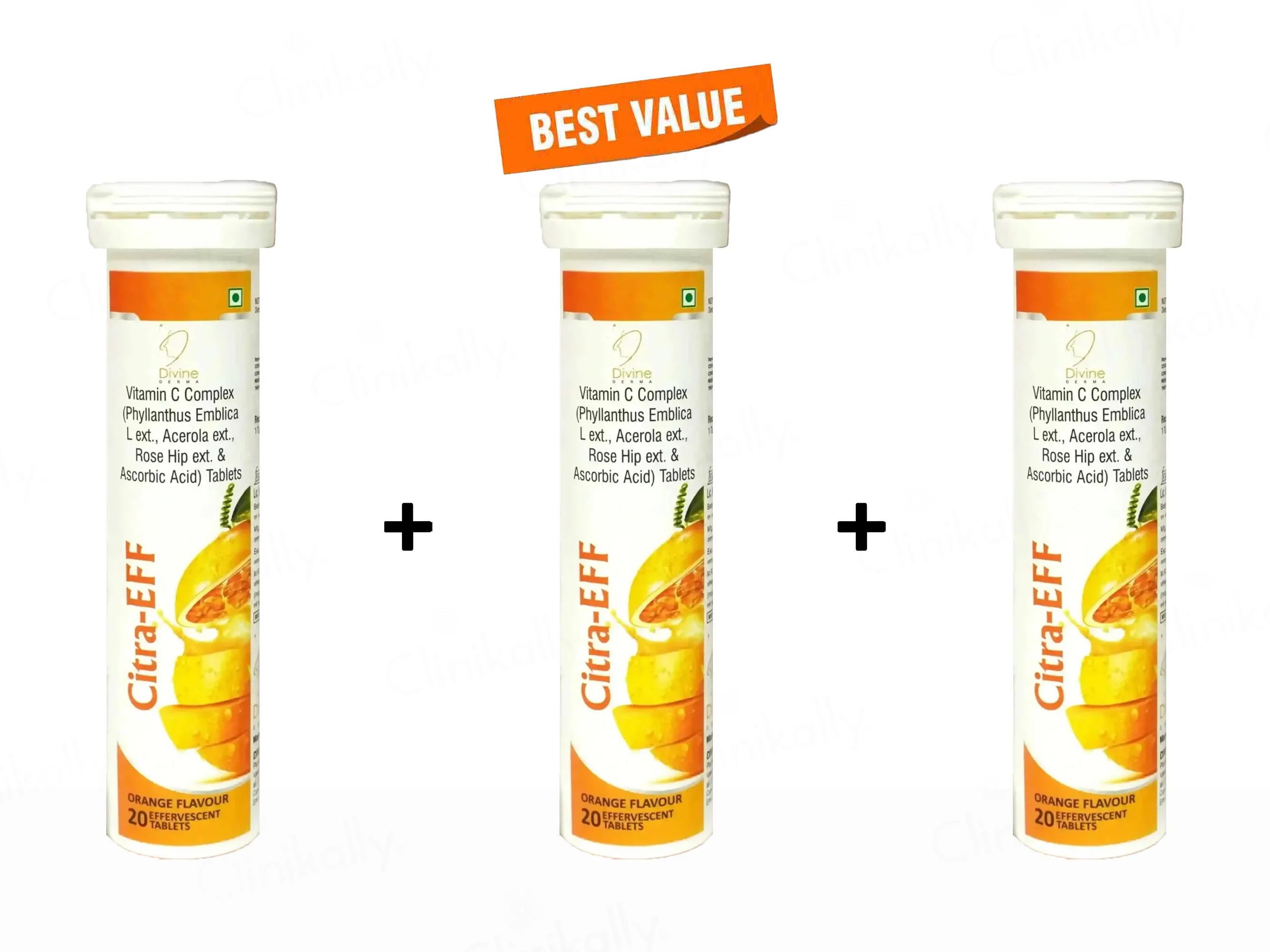 Citra-Eff Vitamin C Effervescent Tablet - Orange Flavour - Image 4