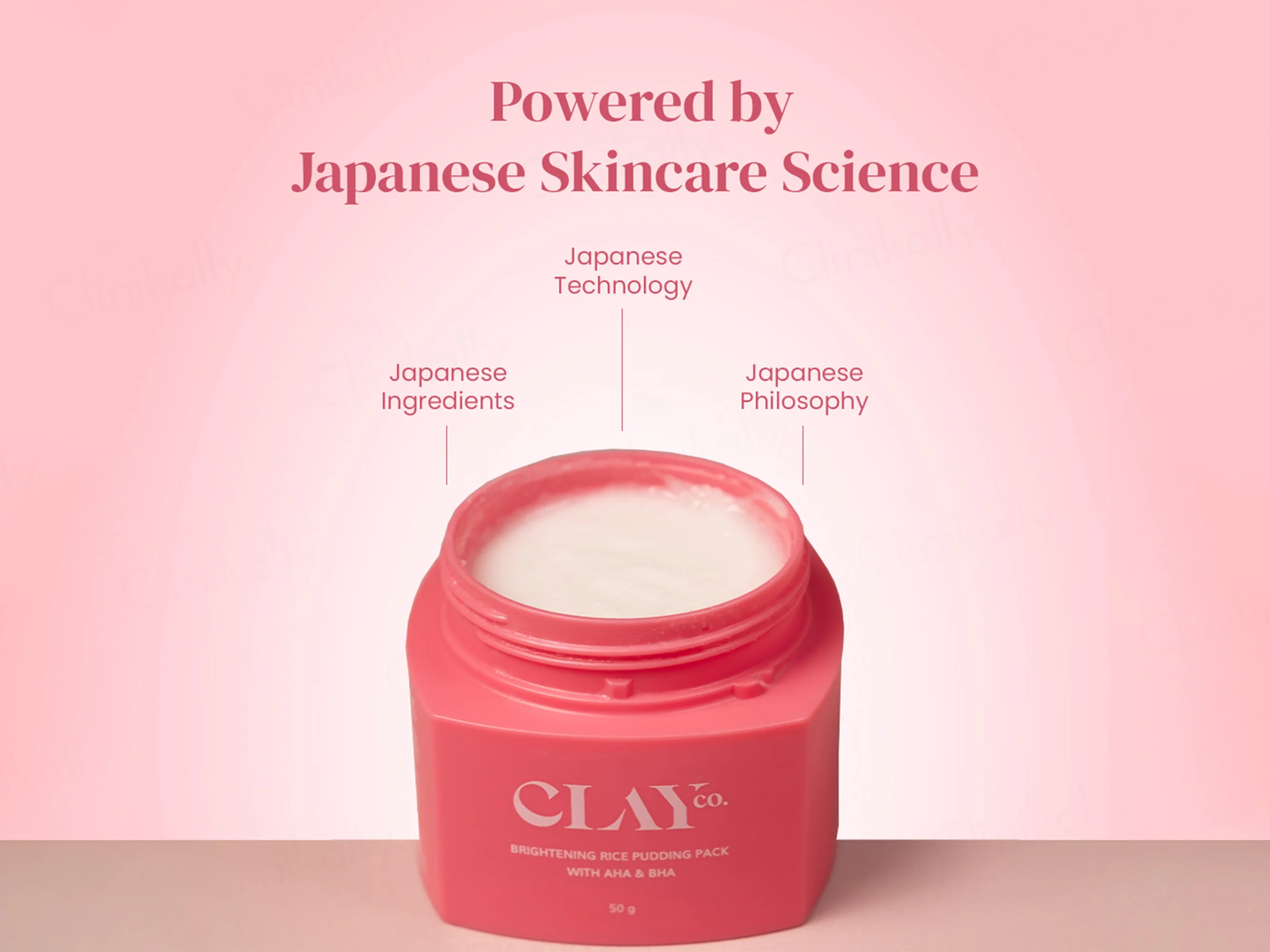 ClayCo De Tan Brightening Rice Pudding Face Pack With AHA & BHA - Image 5
