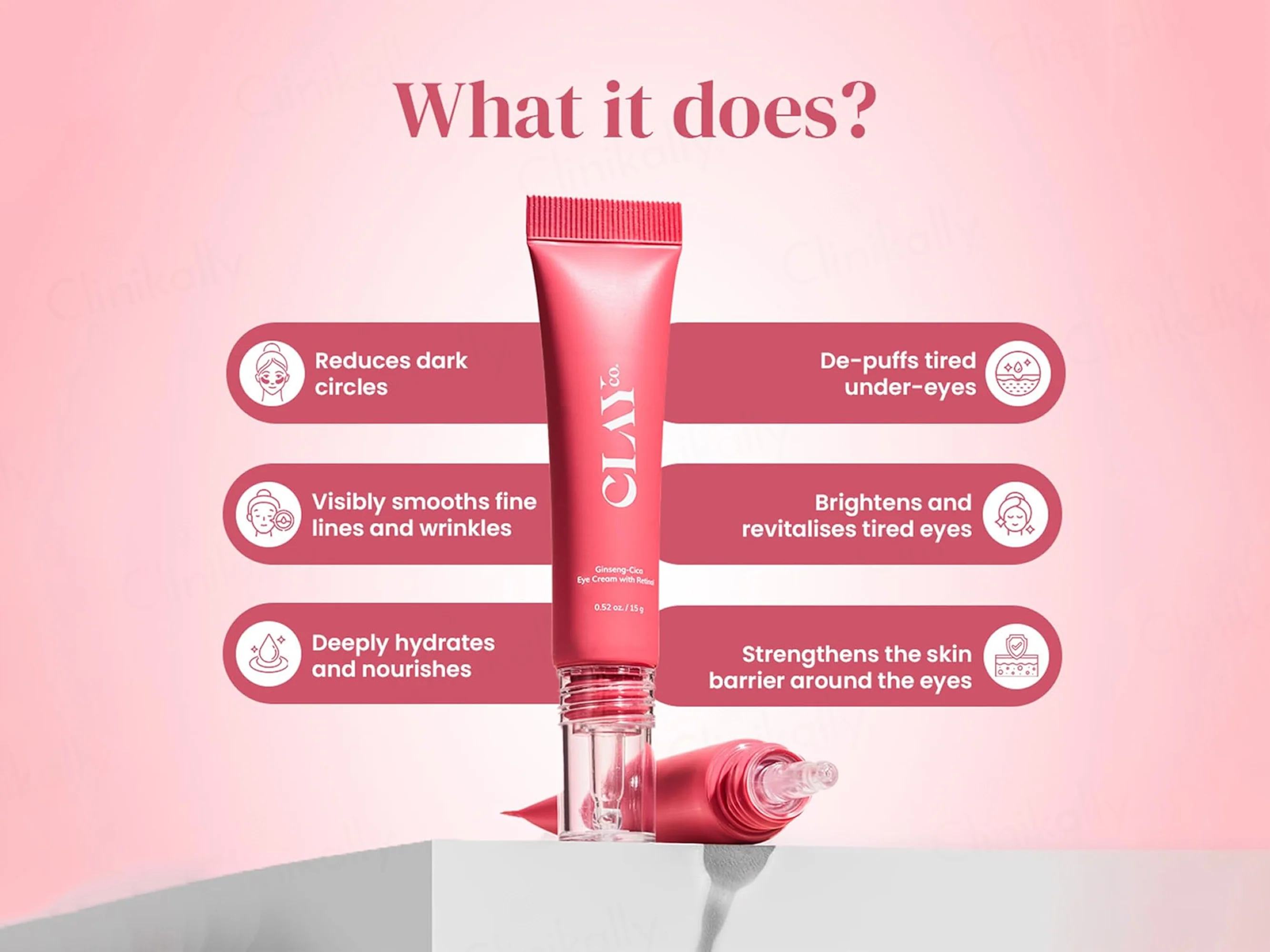 ClayCo Ginseng Cica Eye Cream With Retinal - Image 6