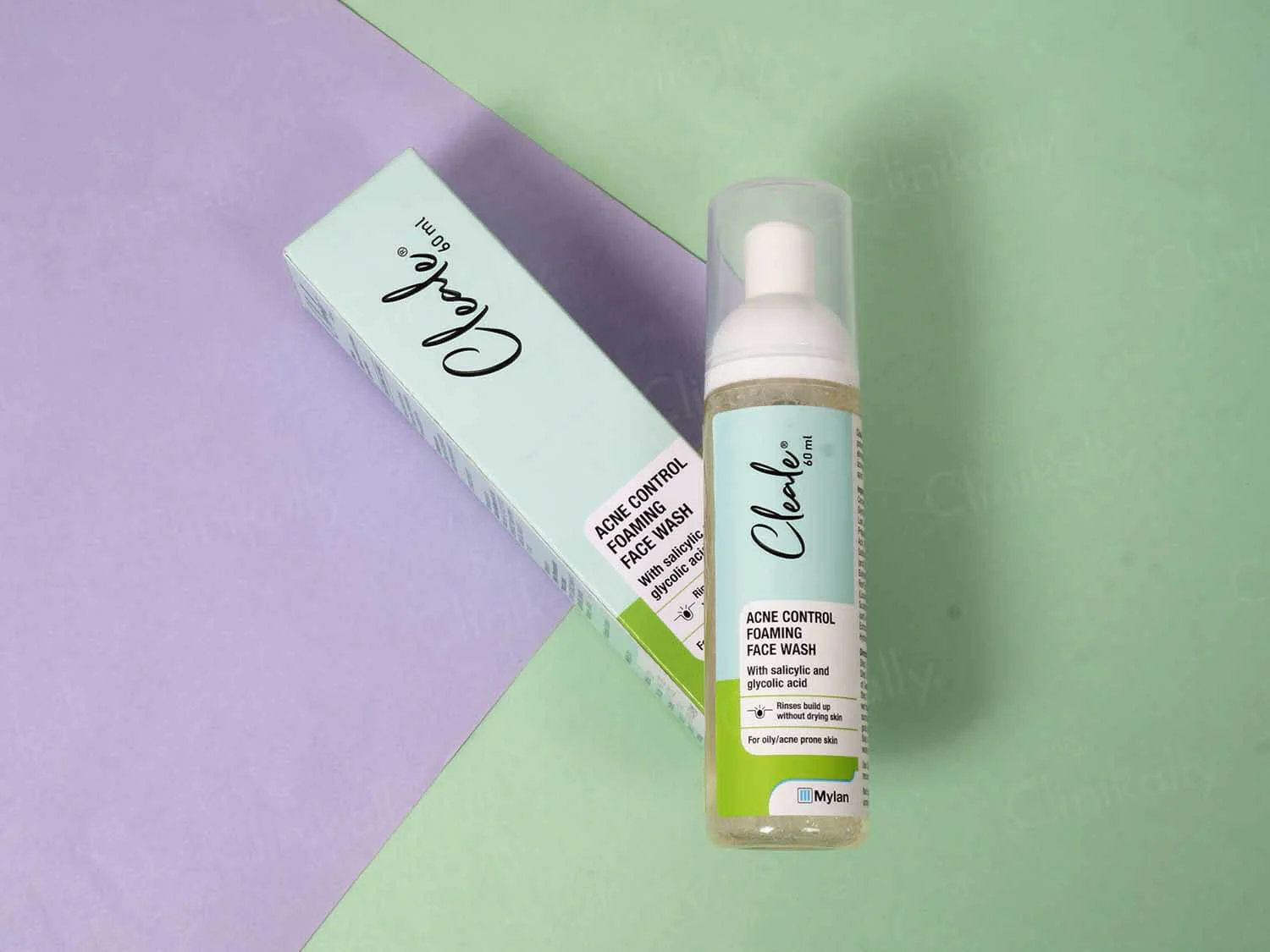 Cleale Acne Control Foaming Face Wash - Image 4