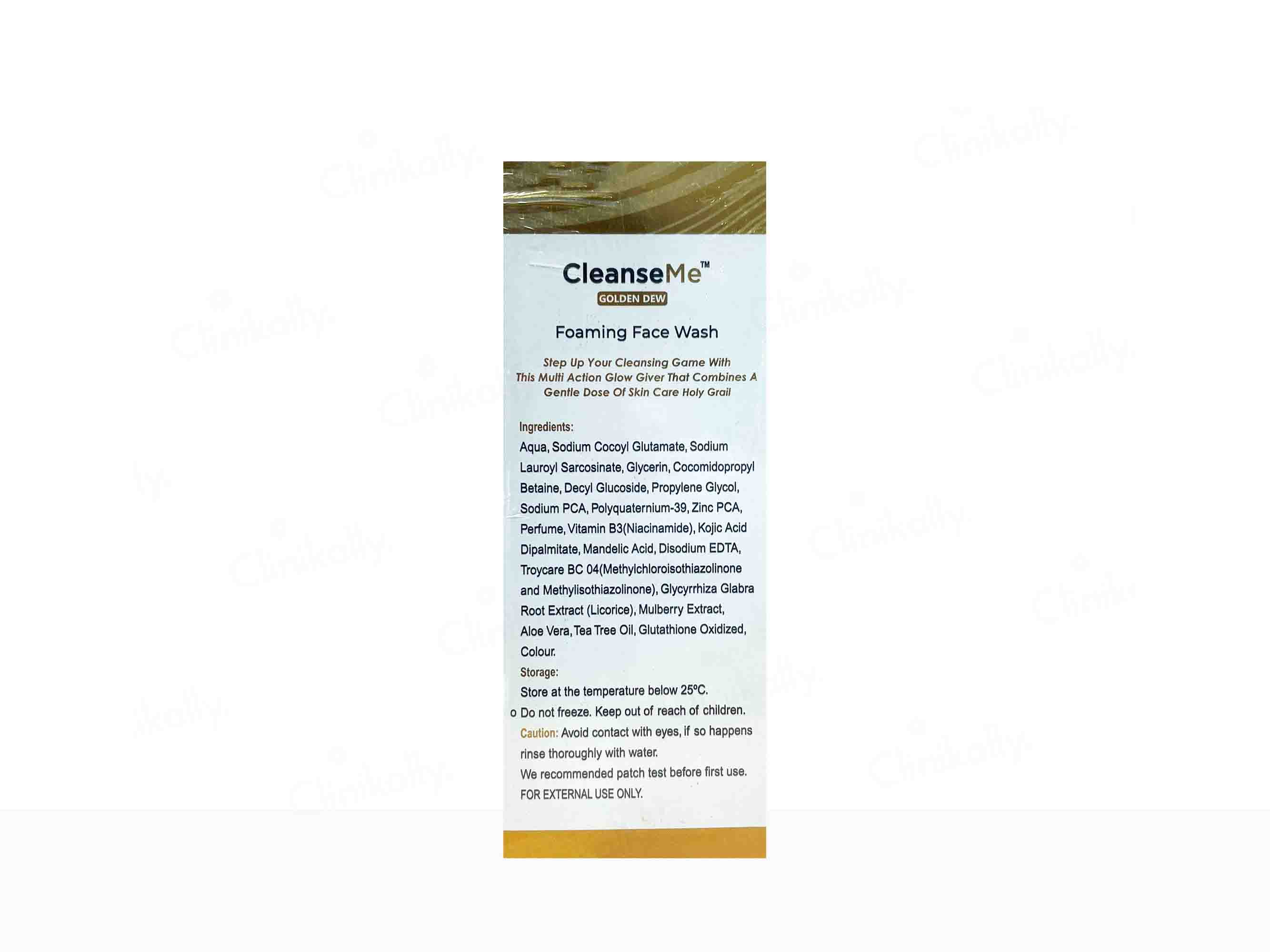 CleanseMe Golden Dew Foaming Facewash - Image 2
