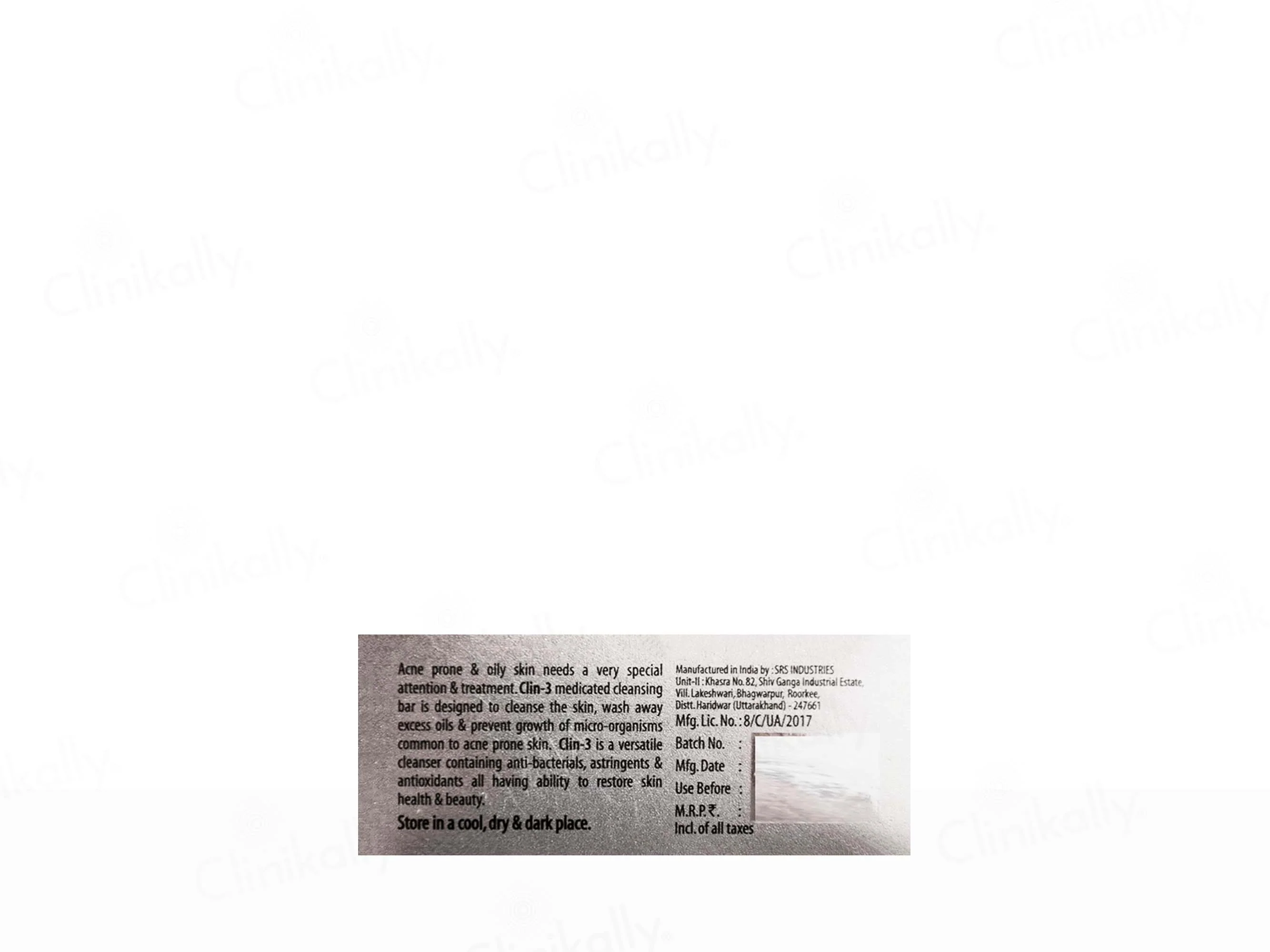 Clin-3 Anti Acne Cleansing Bar - Image 3
