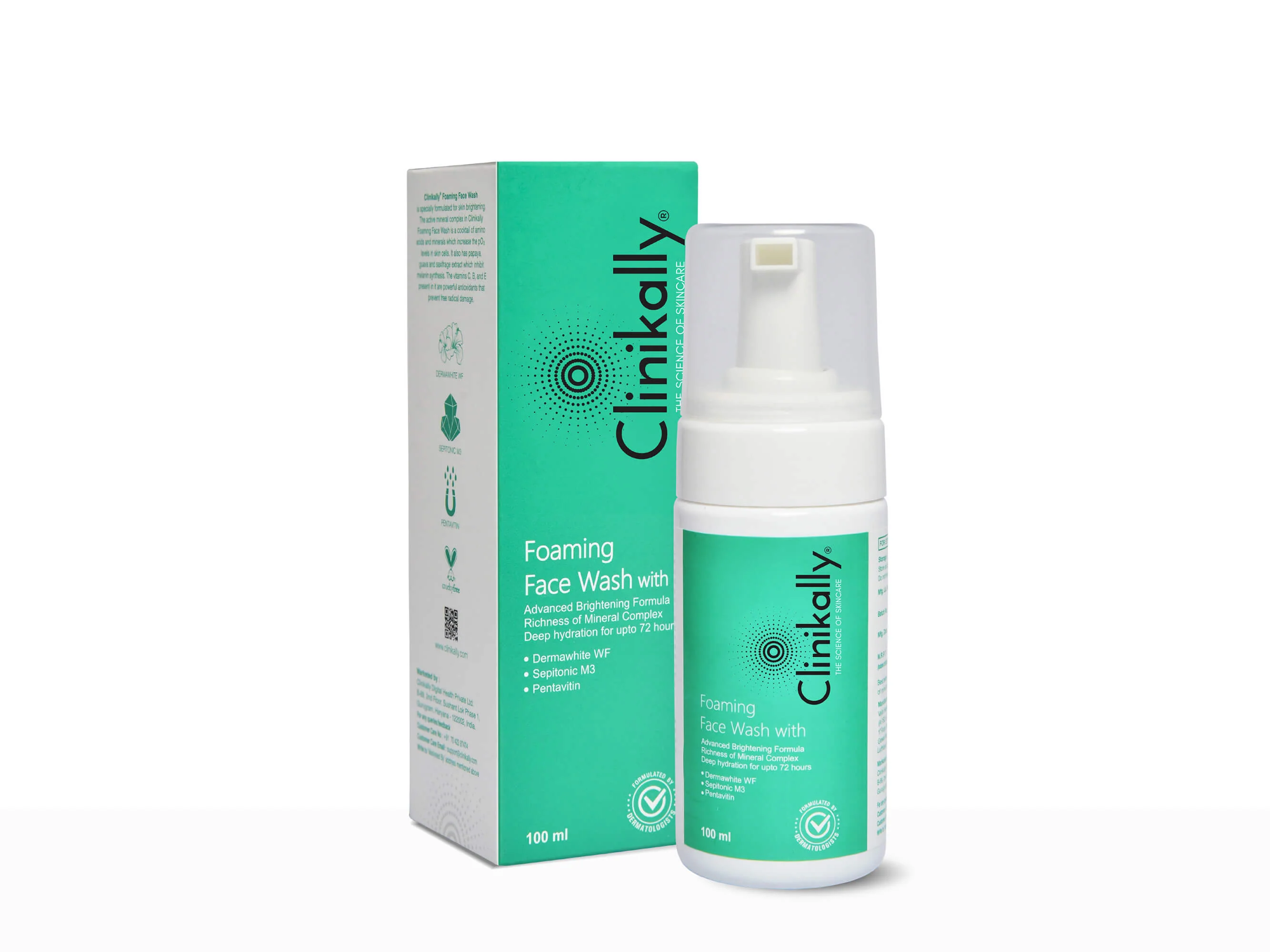 Clinikally Foaming Face Wash + SunProtect Sunscreen SPF 50/PA+++ - Image 3