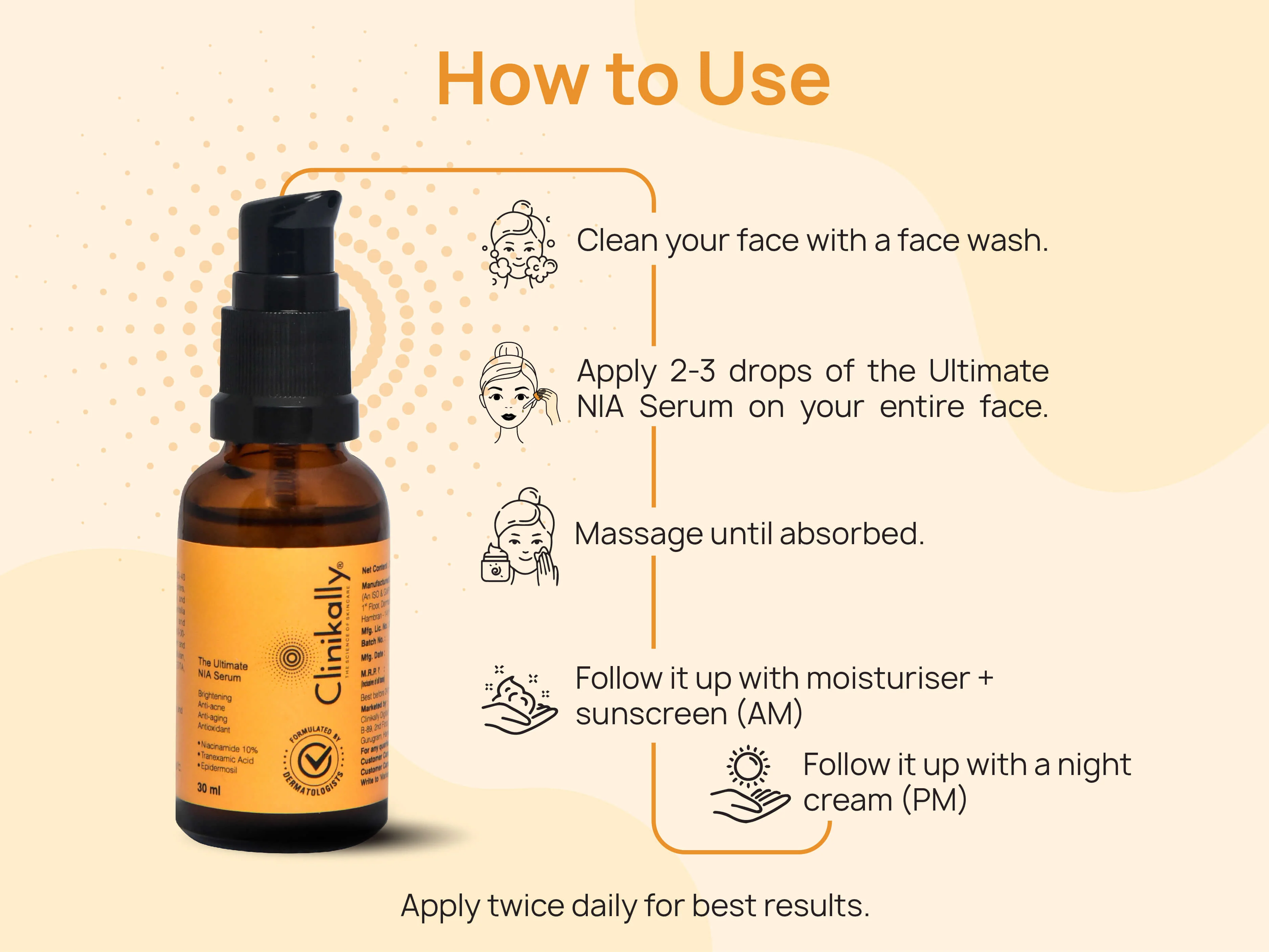 Clinikally The Ultimate NIA Serum + Pigment Corrector Cream - Image 5