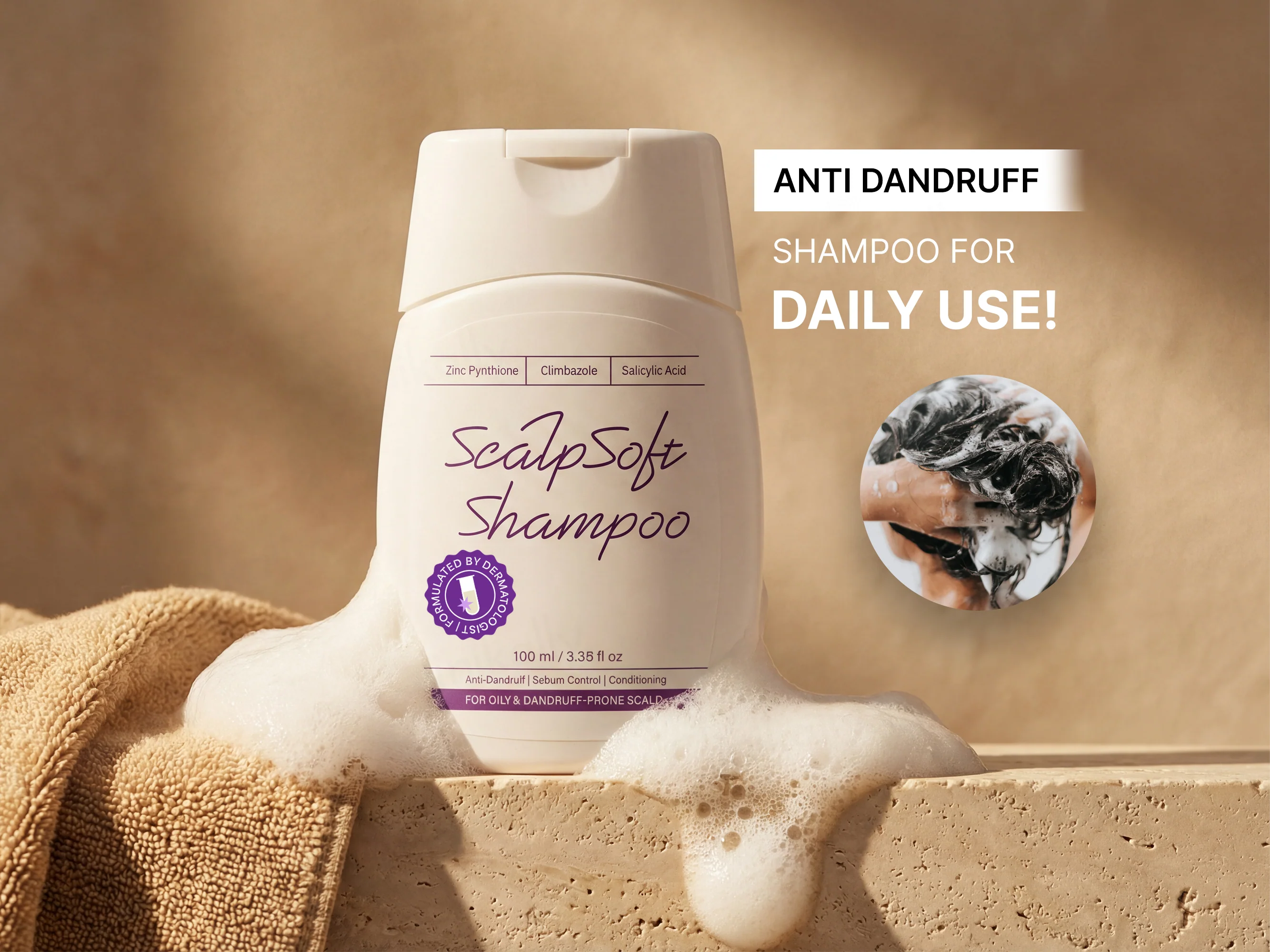 Clinikally ScalpSoft Anti-Dandruff Shampoo - Image 2