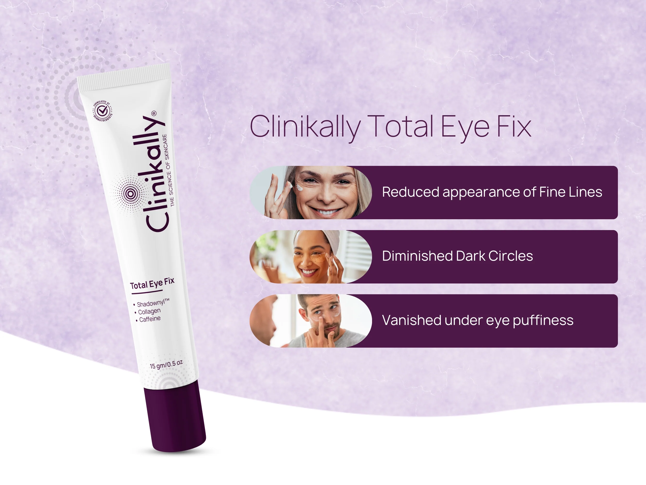 Clinikally Total Eye Fix - Under Eye Cream - Image 2