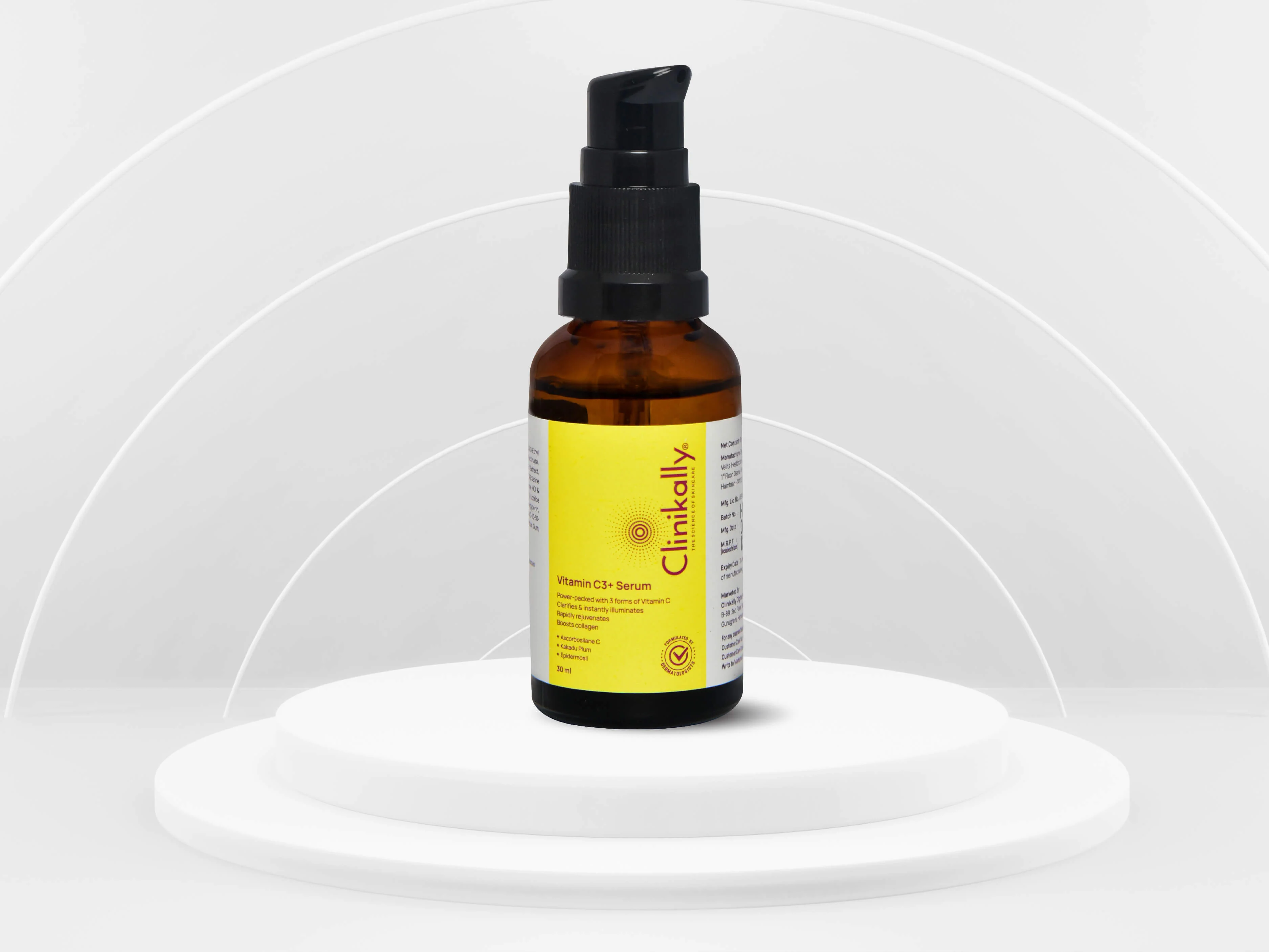 Clinikally Vitamin C3+ Serum - Image 6