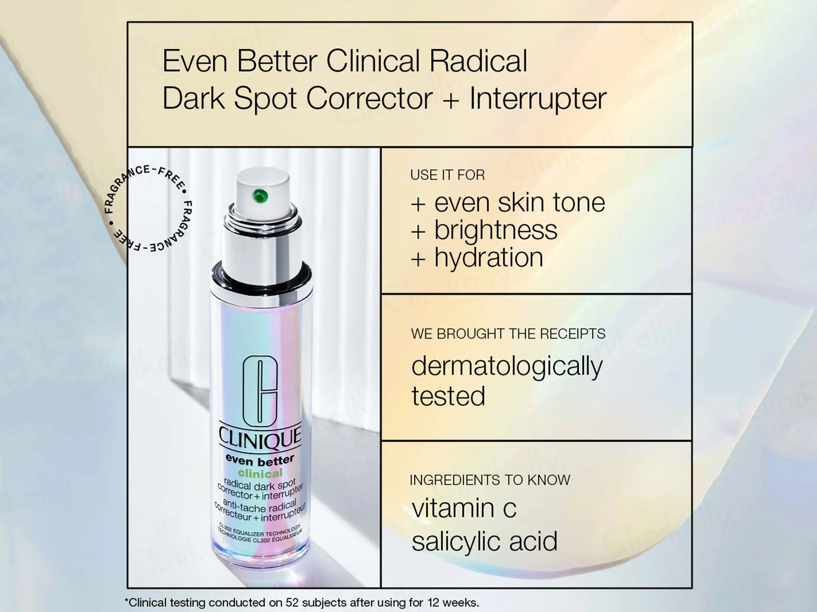 Clinique Even Better Clinical Radical Dark Spot Corrector + Interrupter Serum - Image 6
