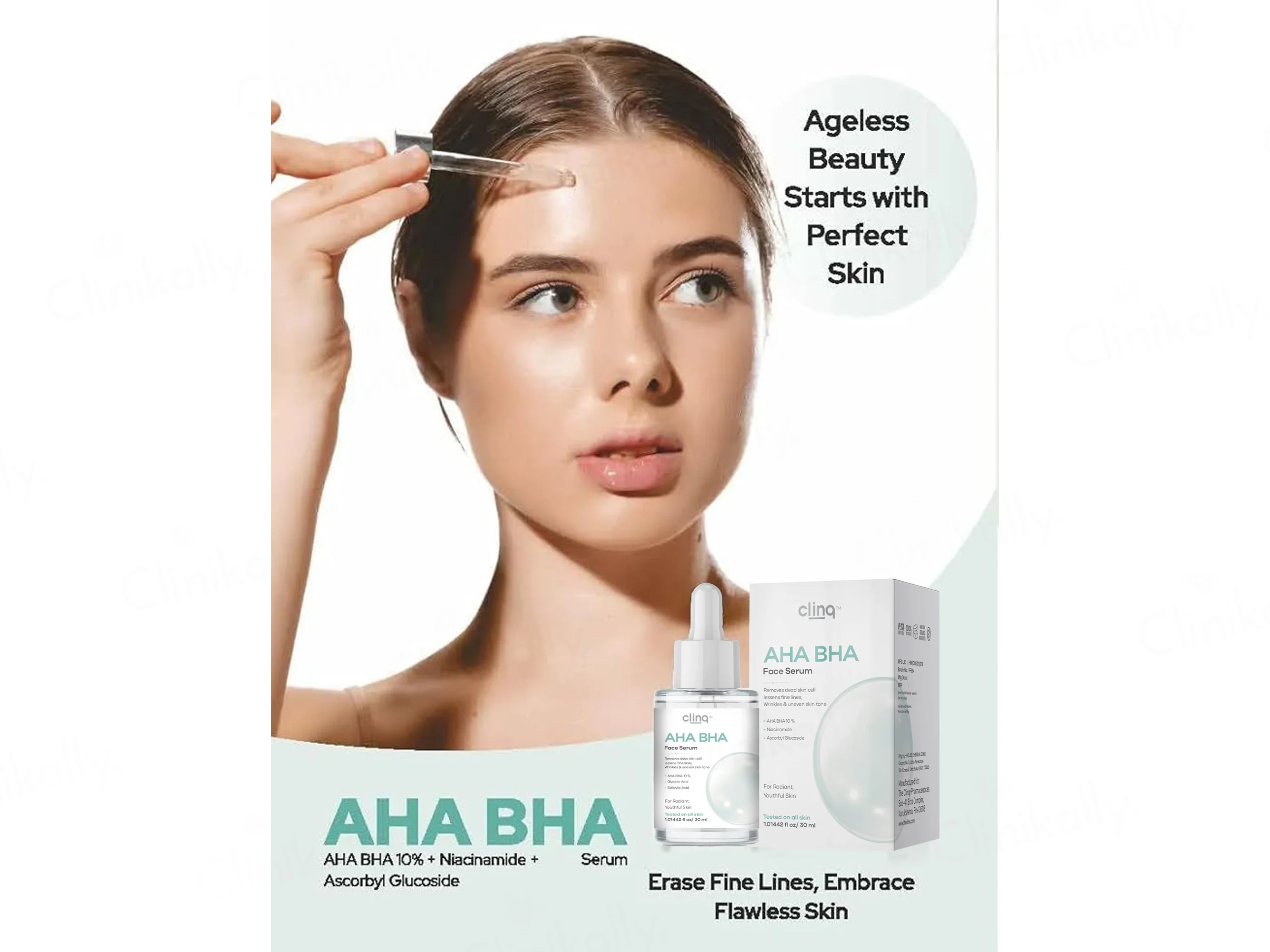 Clinq 10% AHA BHA Face Serum - Image 4