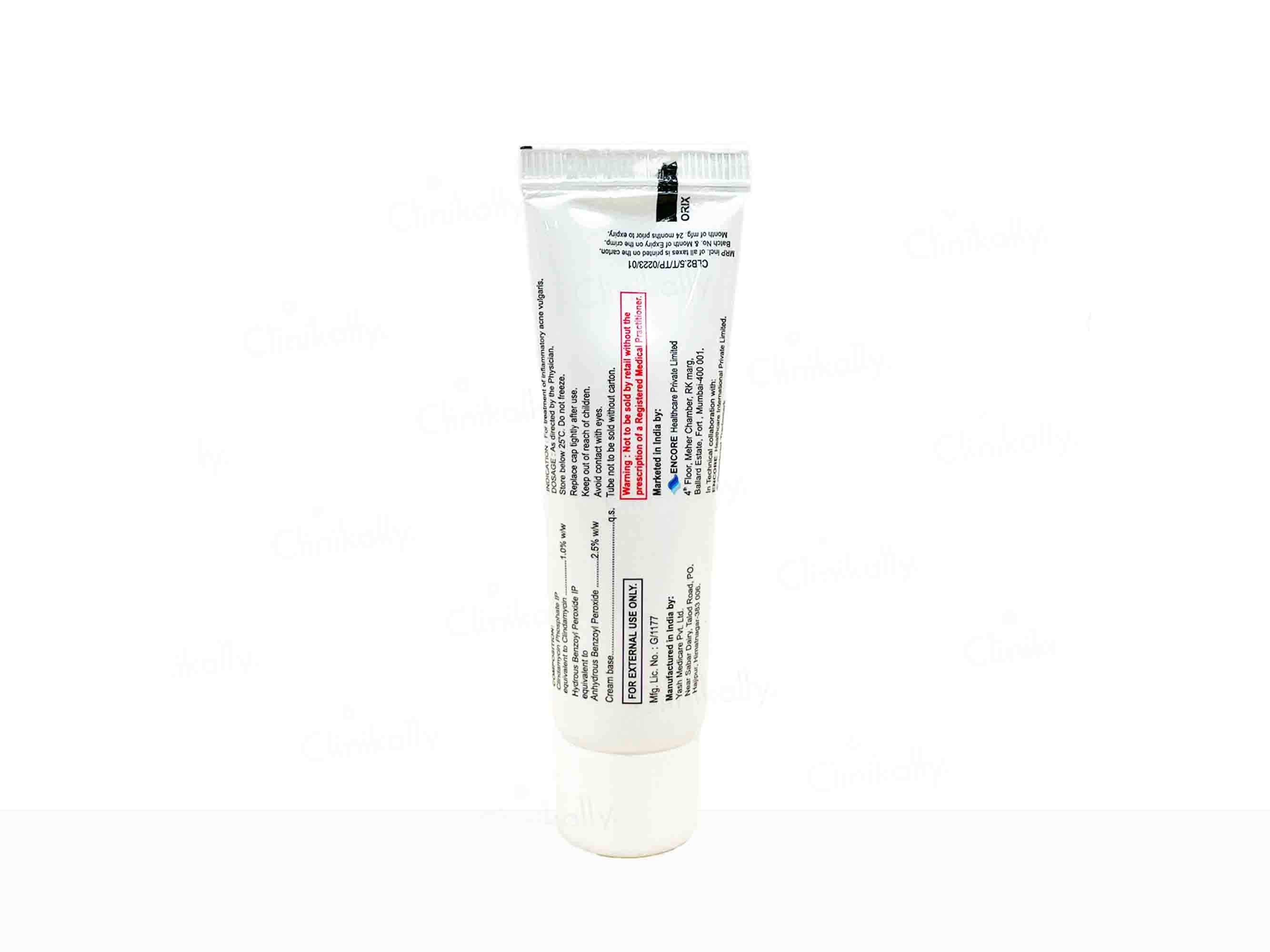 Clinred-B 2.5% Cream - Image 3