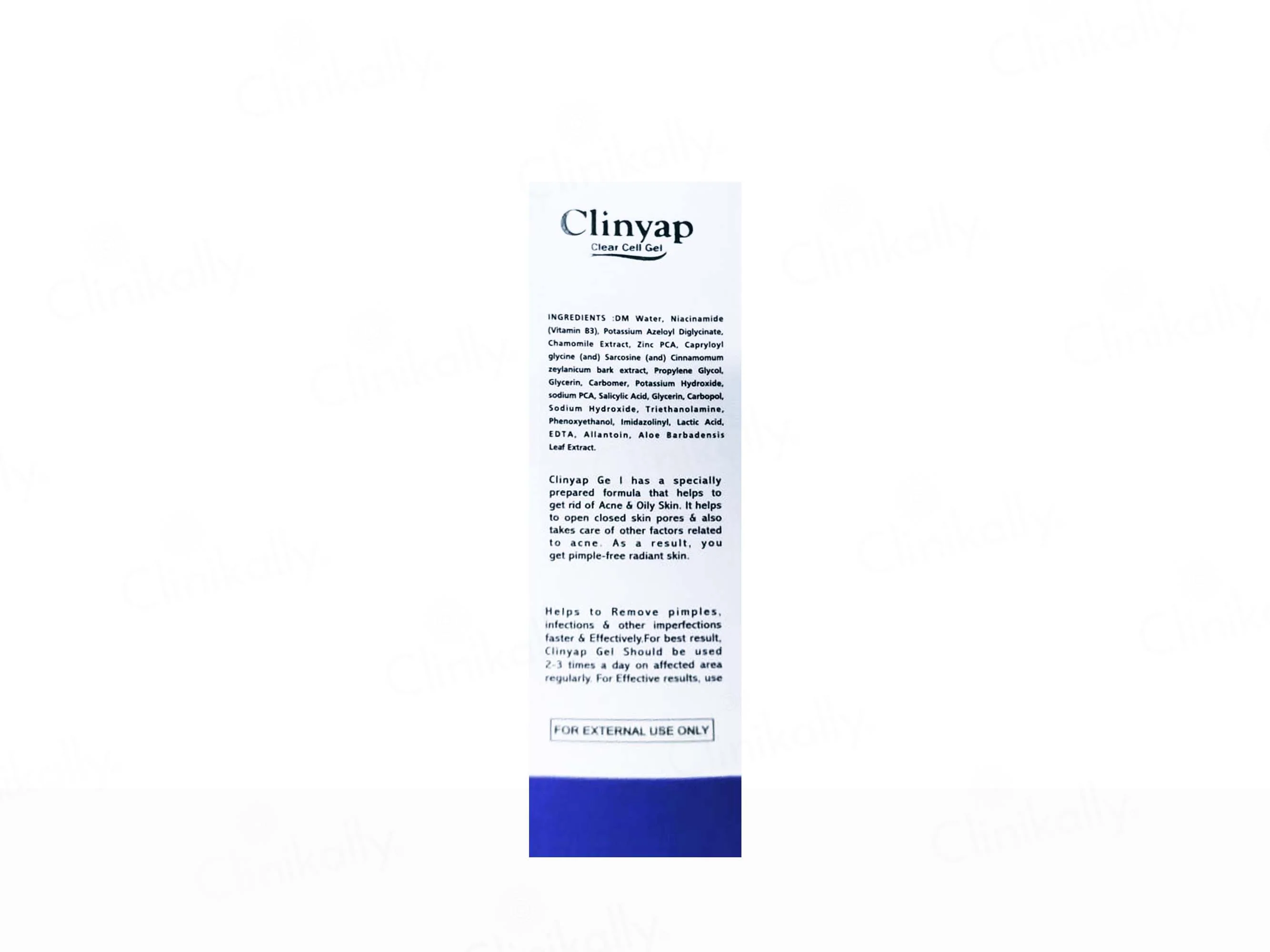Clinyap Clear Cell Gel For Pimple & Oily Skin - Image 2