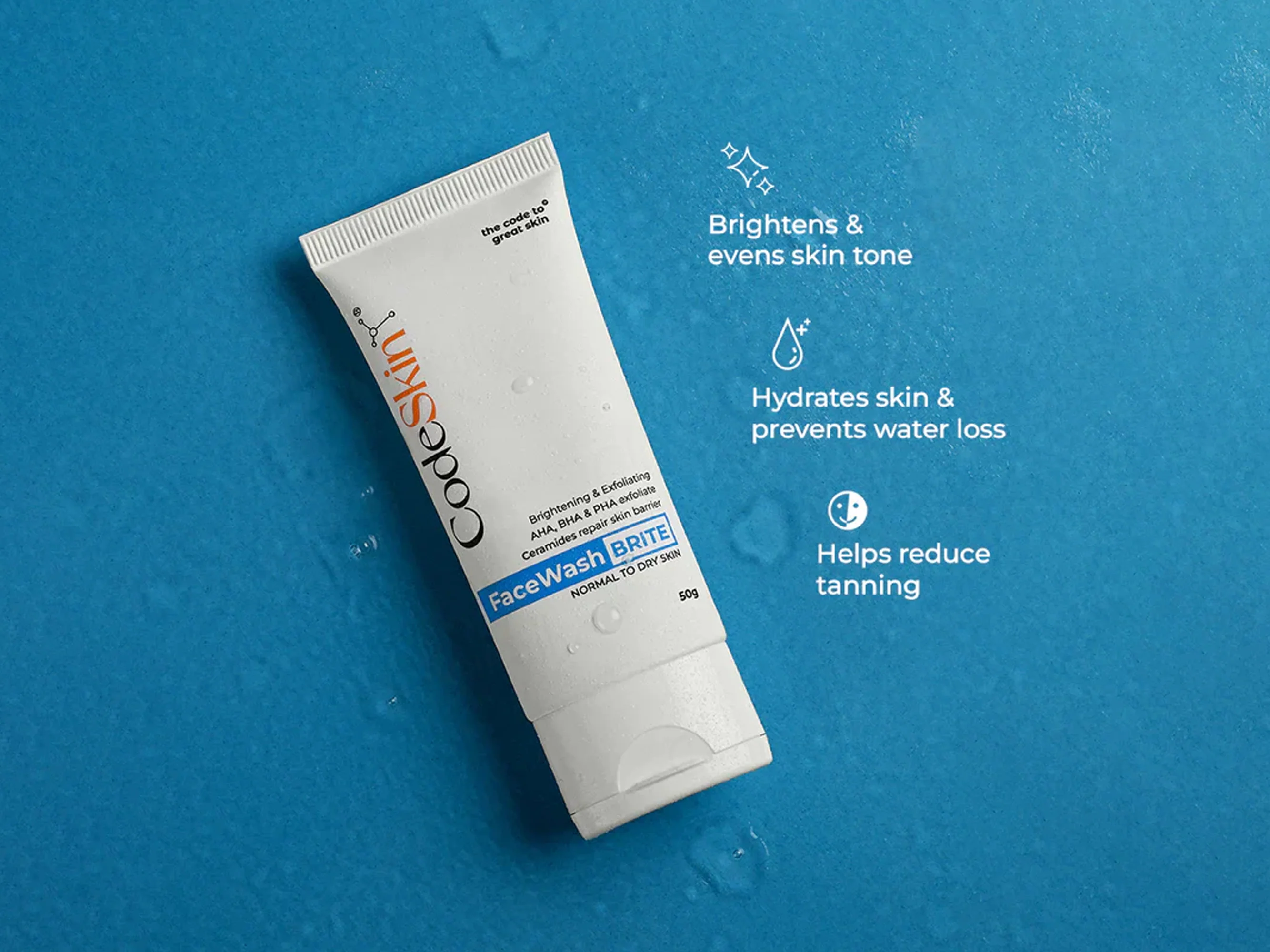 CodeSkin Brite Face Wash - Image 4
