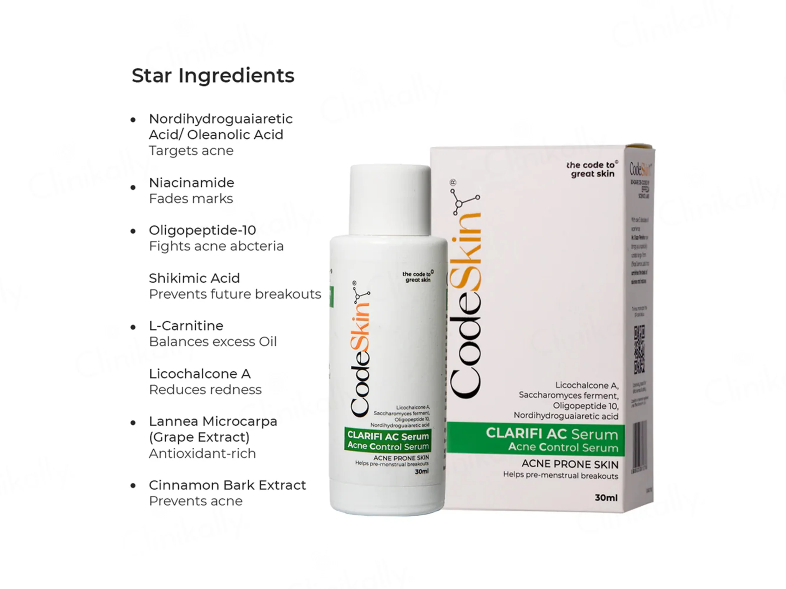 CodeSkin Clarifi AC Acne Control Face Serum - Image 5