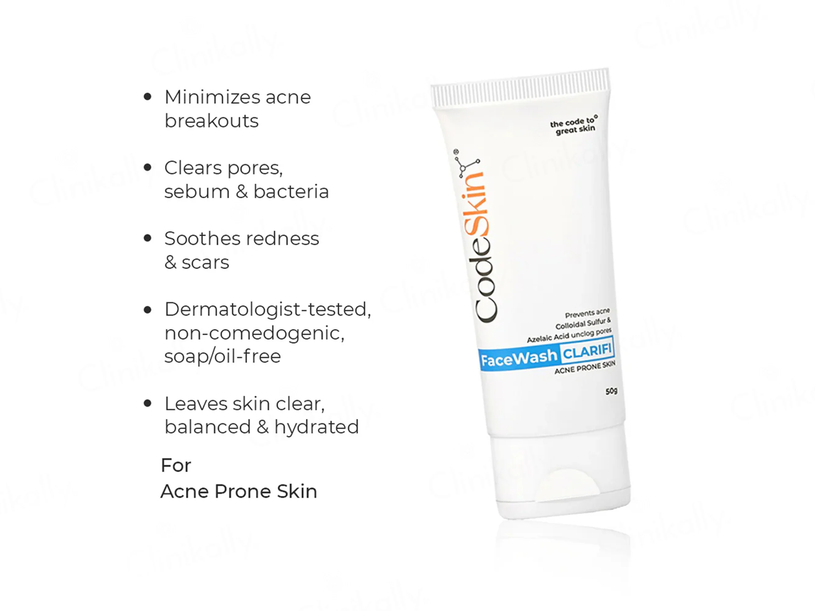 CodeSkin Clarifi Face Wash - Image 5