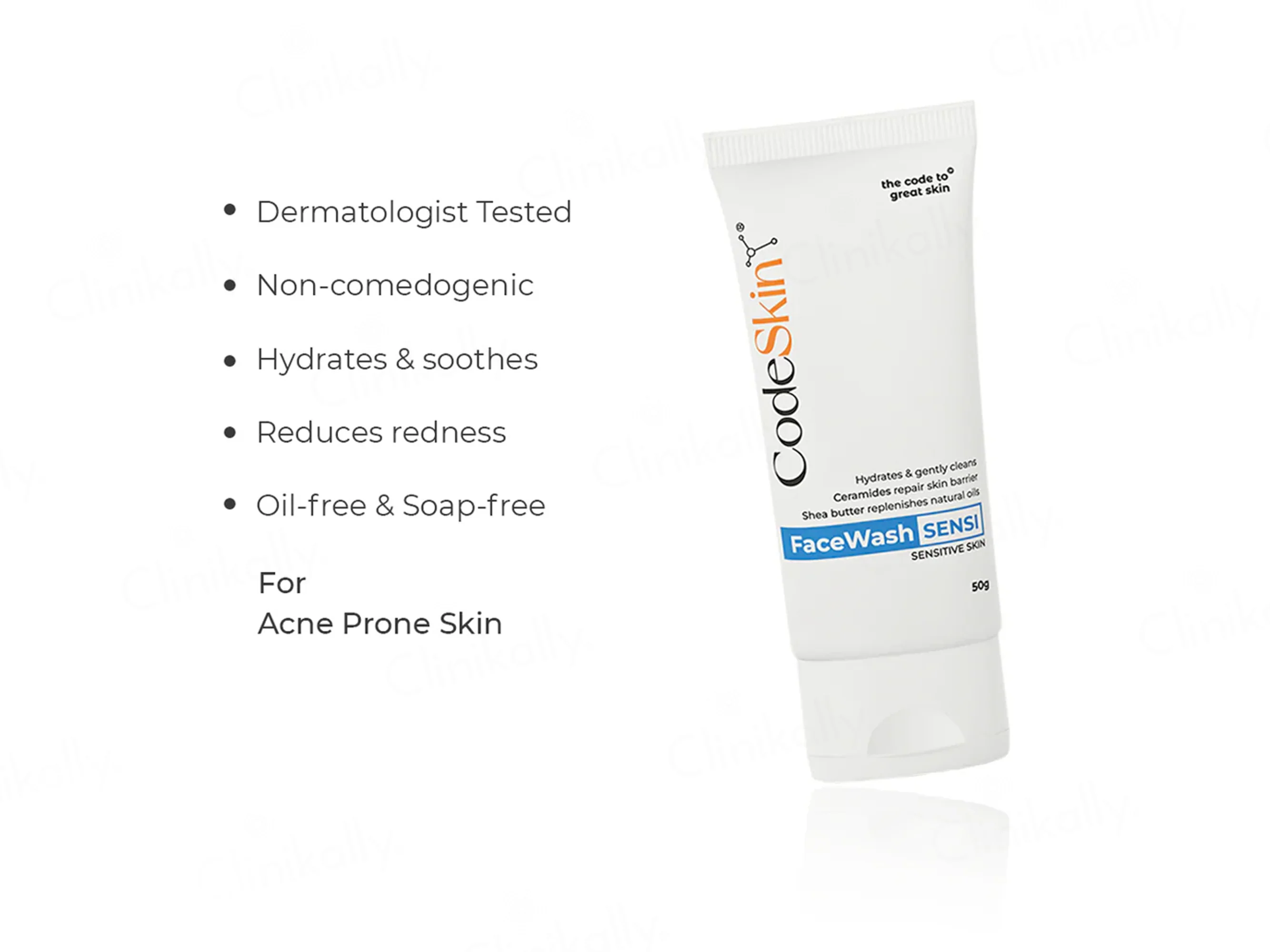CodeSkin Sensi Face Wash - Image 3