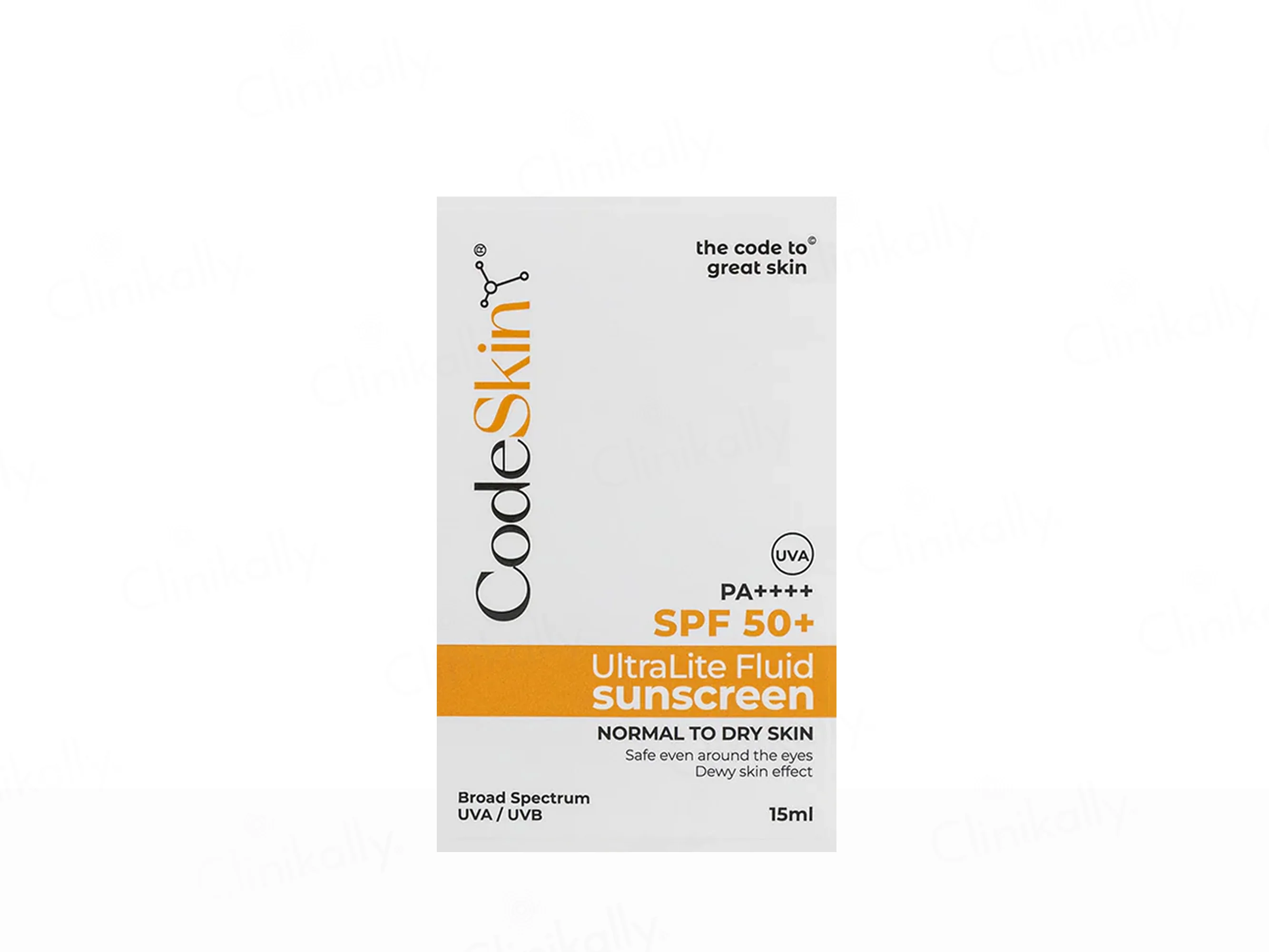 CodeSkin UltraLite Fluid Sunscreen SPF 50+ PA++++ - Image 2