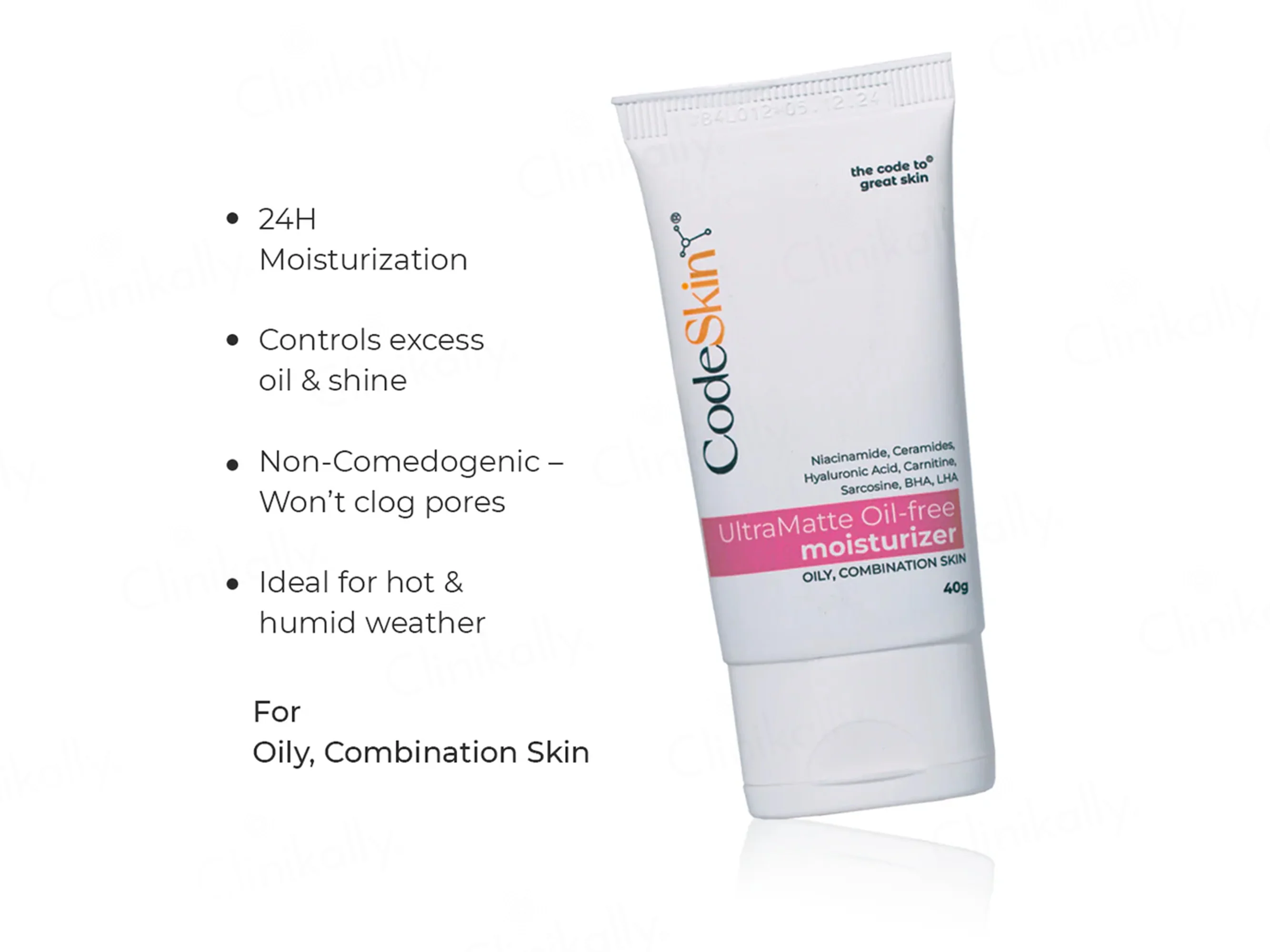 CodeSkin UltraMatte Oil-Free Moisturizer - Image 3