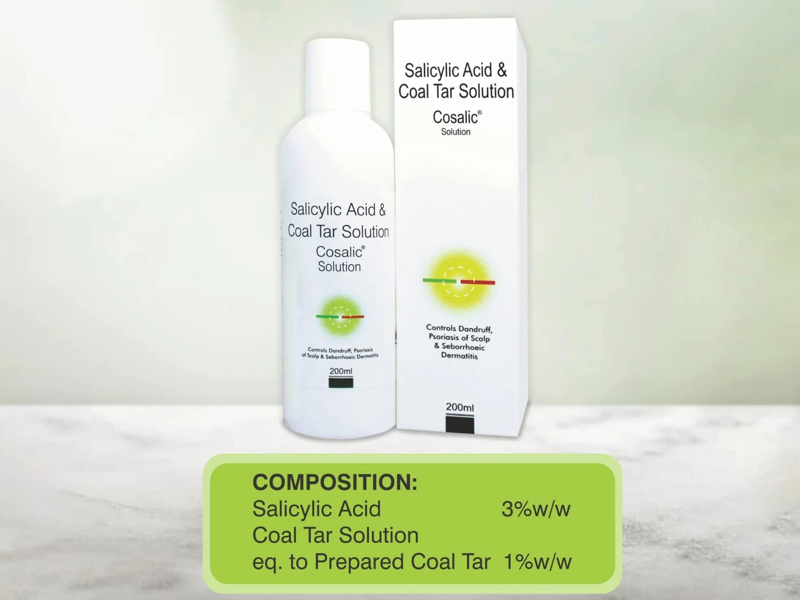 Cosalic Solution With Coal Tar & Salicylic Acid - Image 3