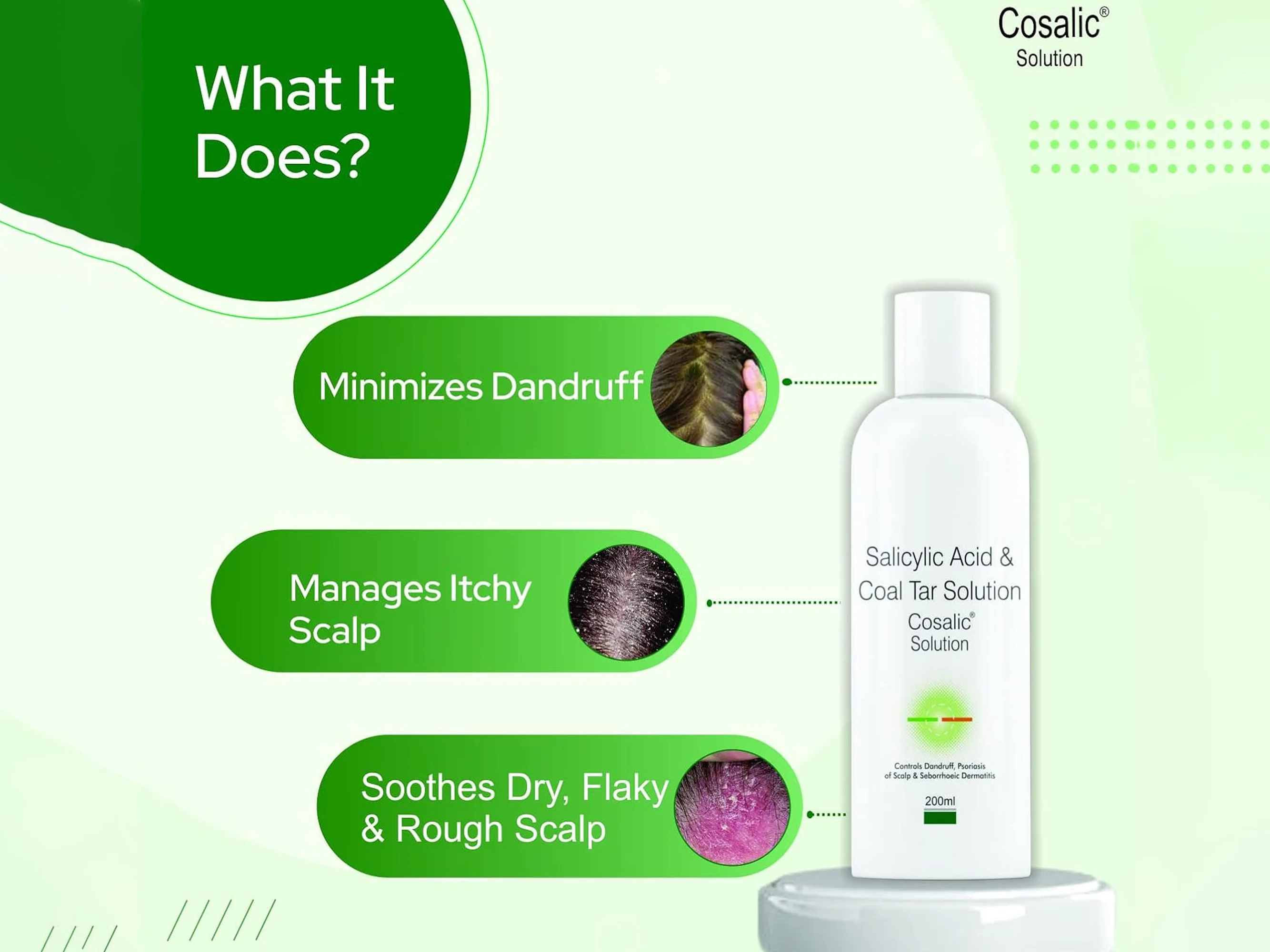 Cosalic Solution With Coal Tar & Salicylic Acid - Image 4