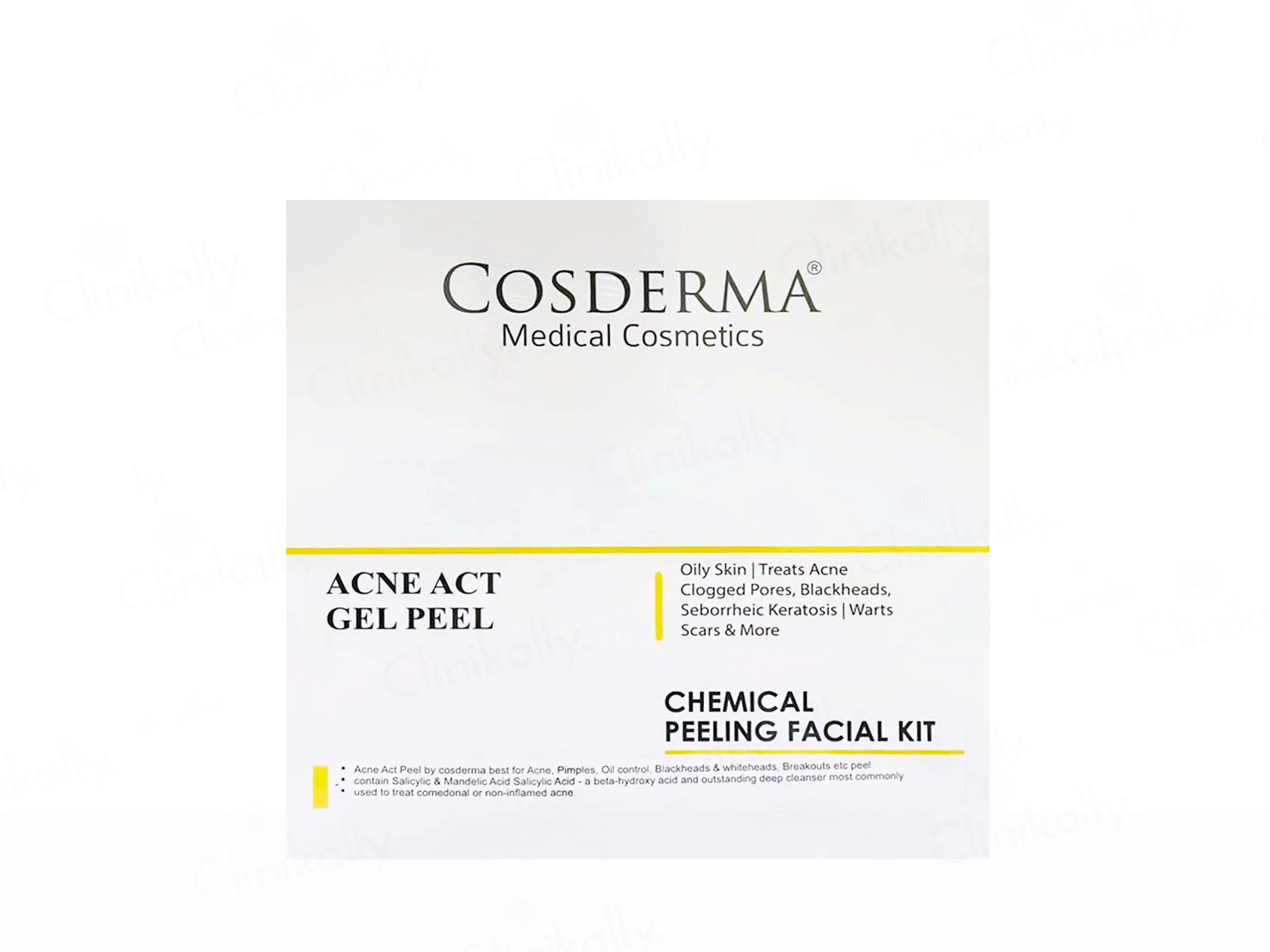 Cosderma Acne Act Gel Peel Chemical Peeling Facial Kit - Image 2