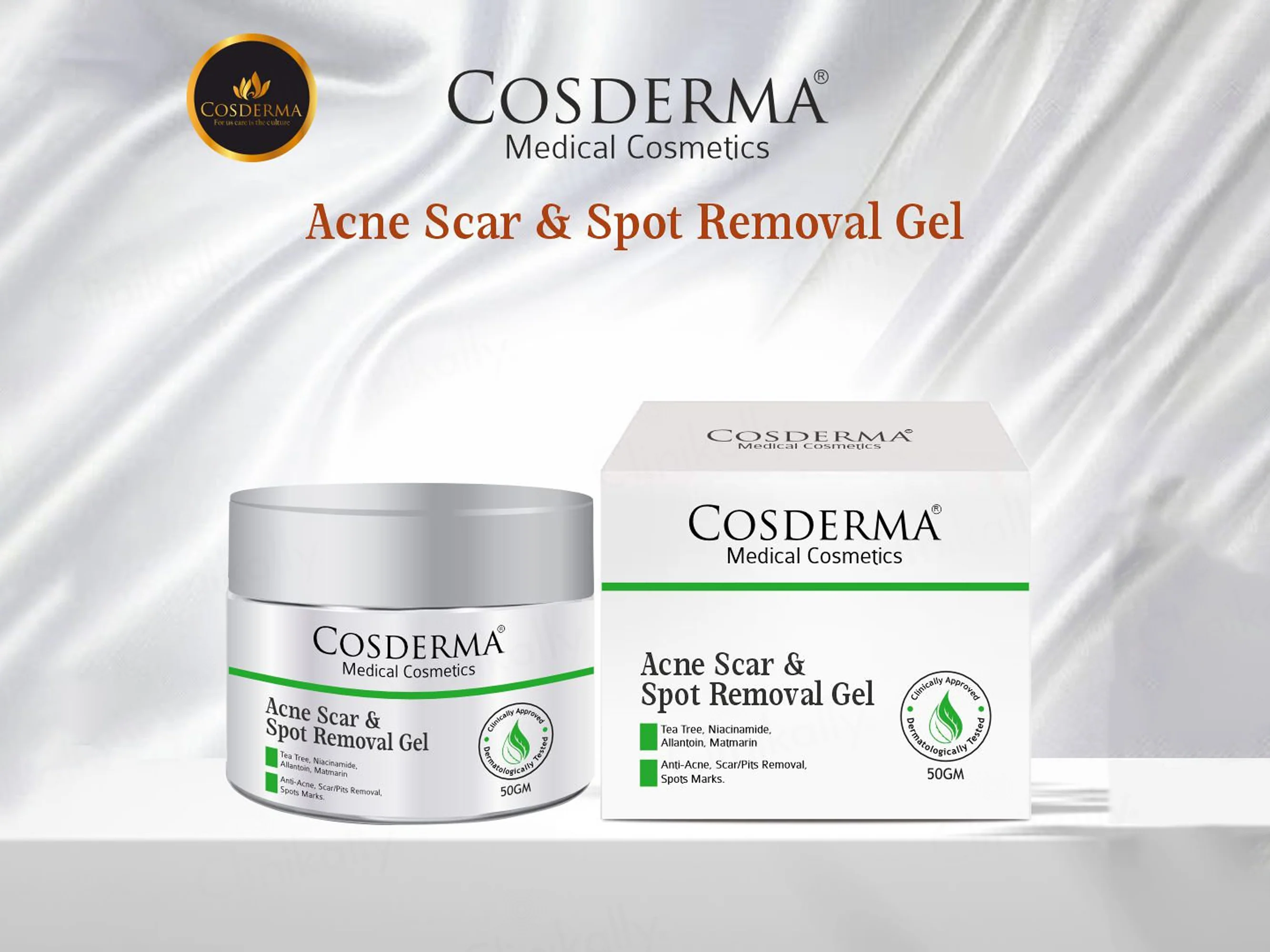 Cosderma Acne Scar & Spot Removal Gel - Image 3