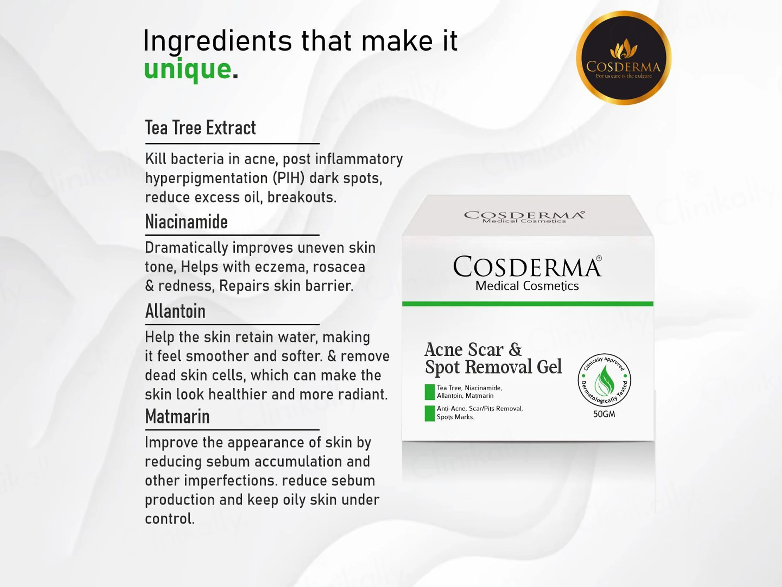 Cosderma Acne Scar & Spot Removal Gel - Image 7