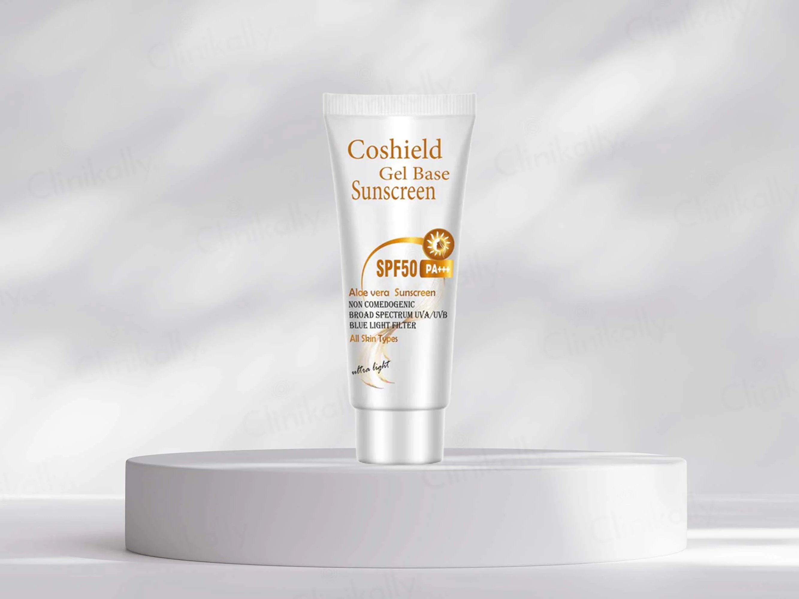Cosderma Coshield Gel Base Aloe Vera Sunscreen SPF 50 PA+++ - Image 3